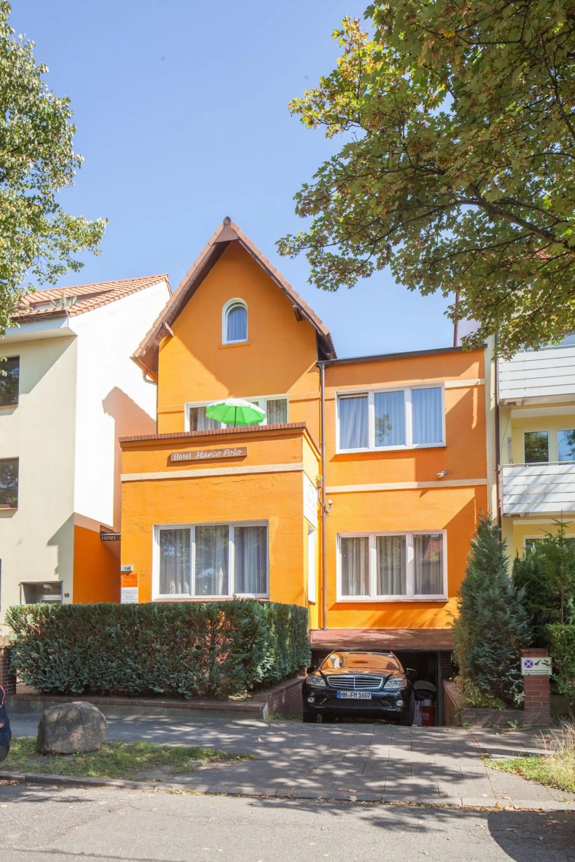 Facade/entrance in Hotel Marco Polo