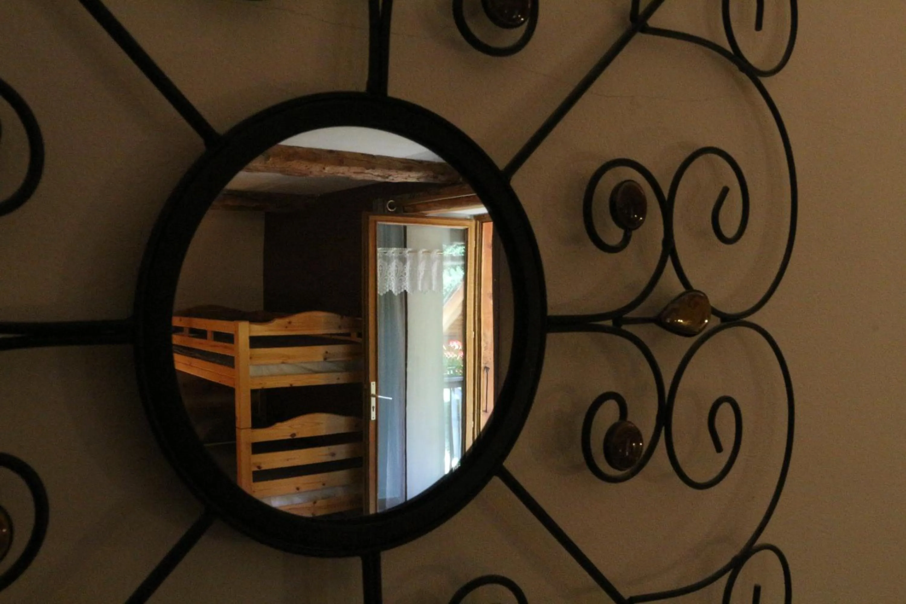 Balcony/Terrace in LA JARBELLE - Gîte et Spa