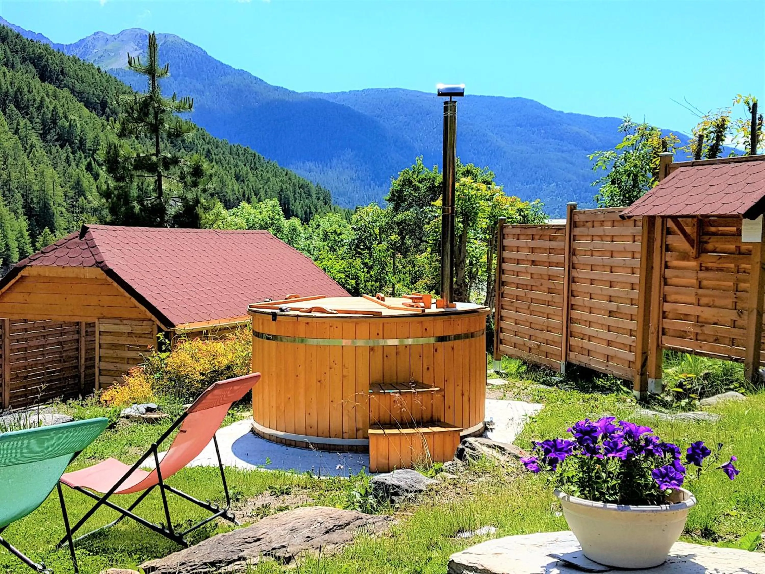 Sauna in LA JARBELLE - Gîte et Spa
