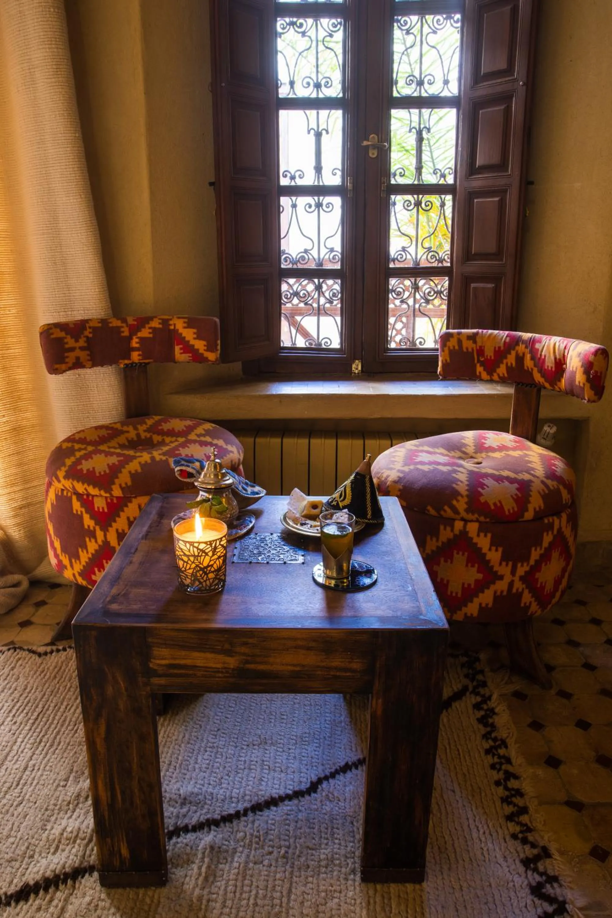 Decorative detail in Riad Hizad