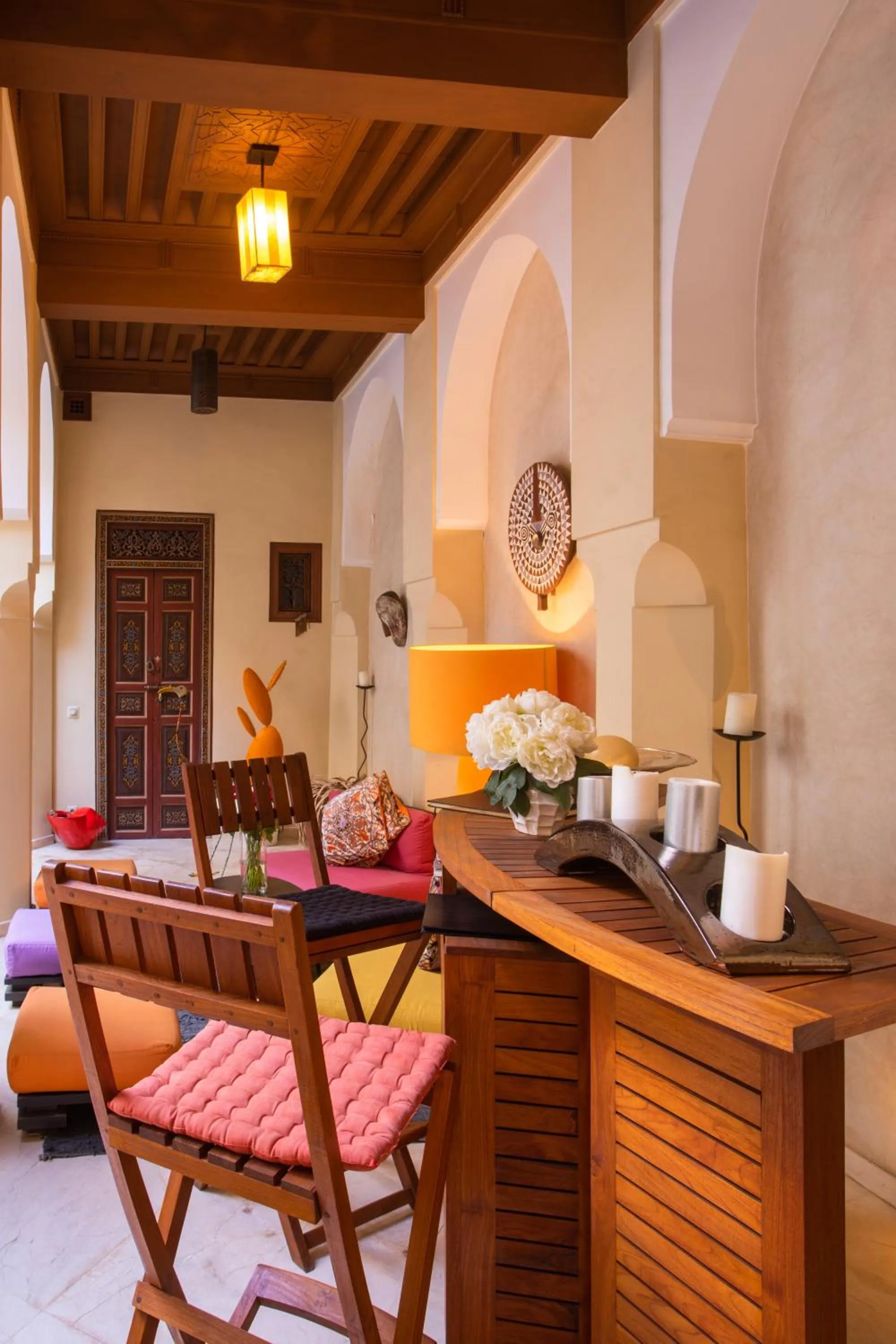 Lobby or reception in Riad Hizad