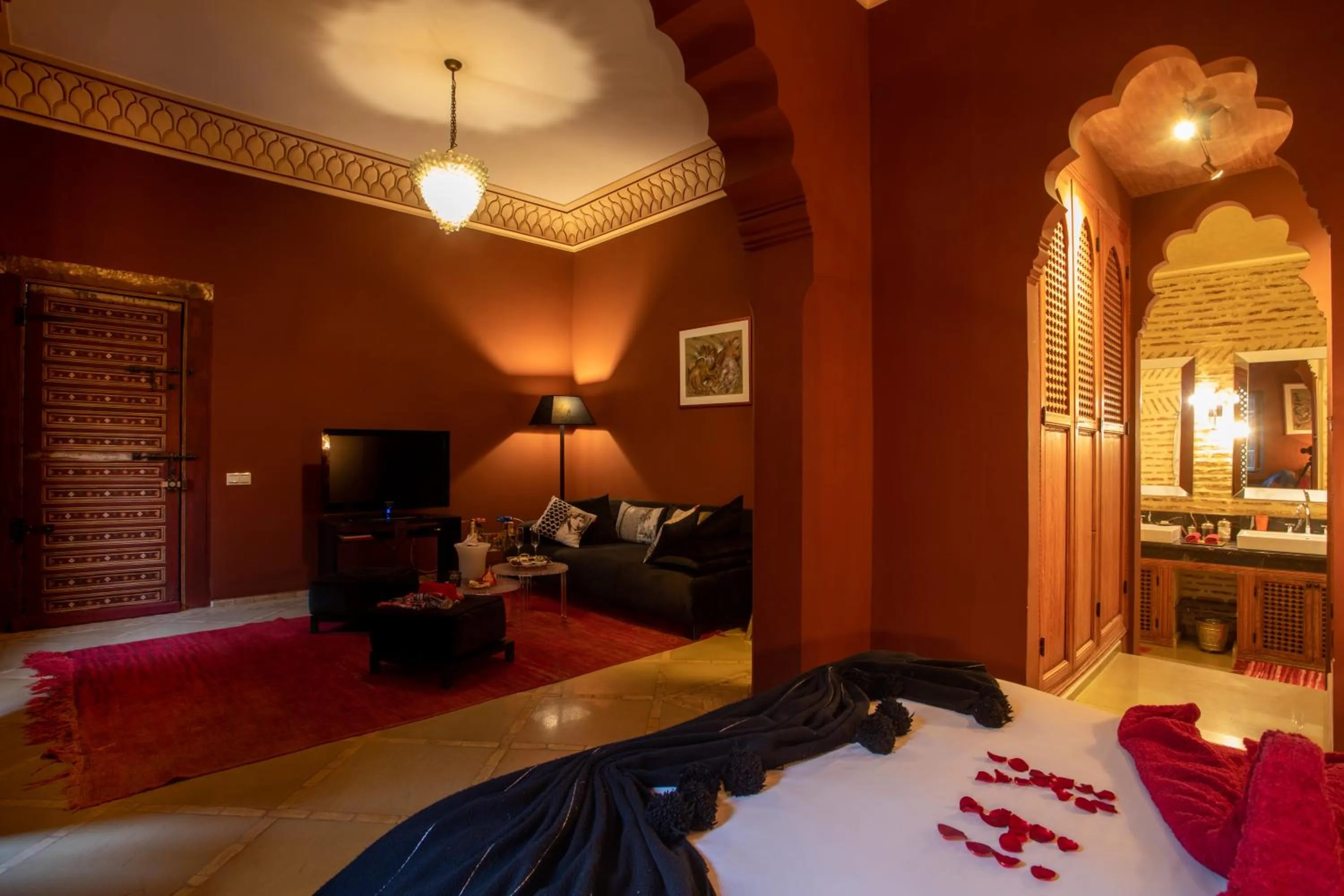 Bedroom, Bed in Riad Hizad