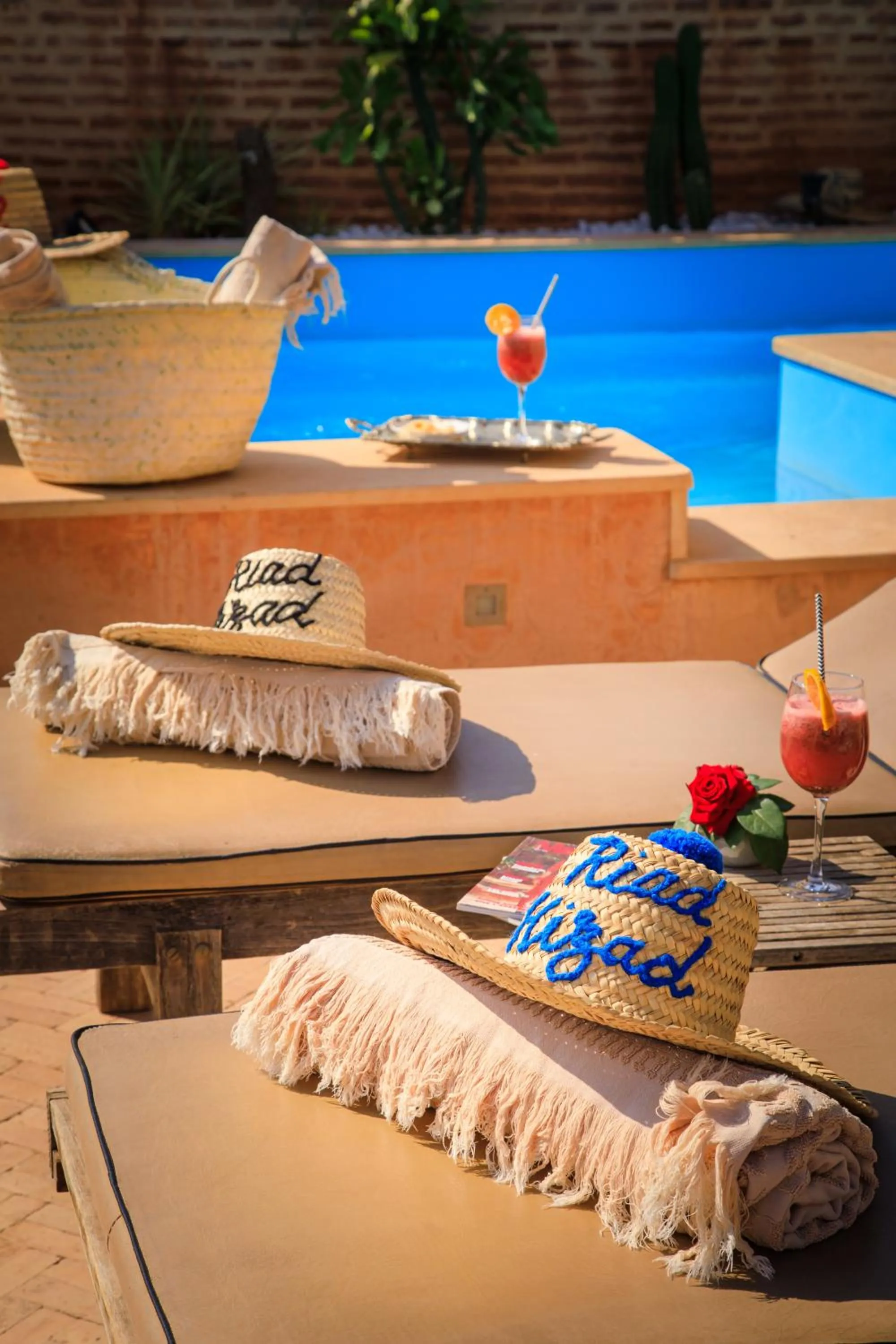 Swimming pool in Riad Hizad