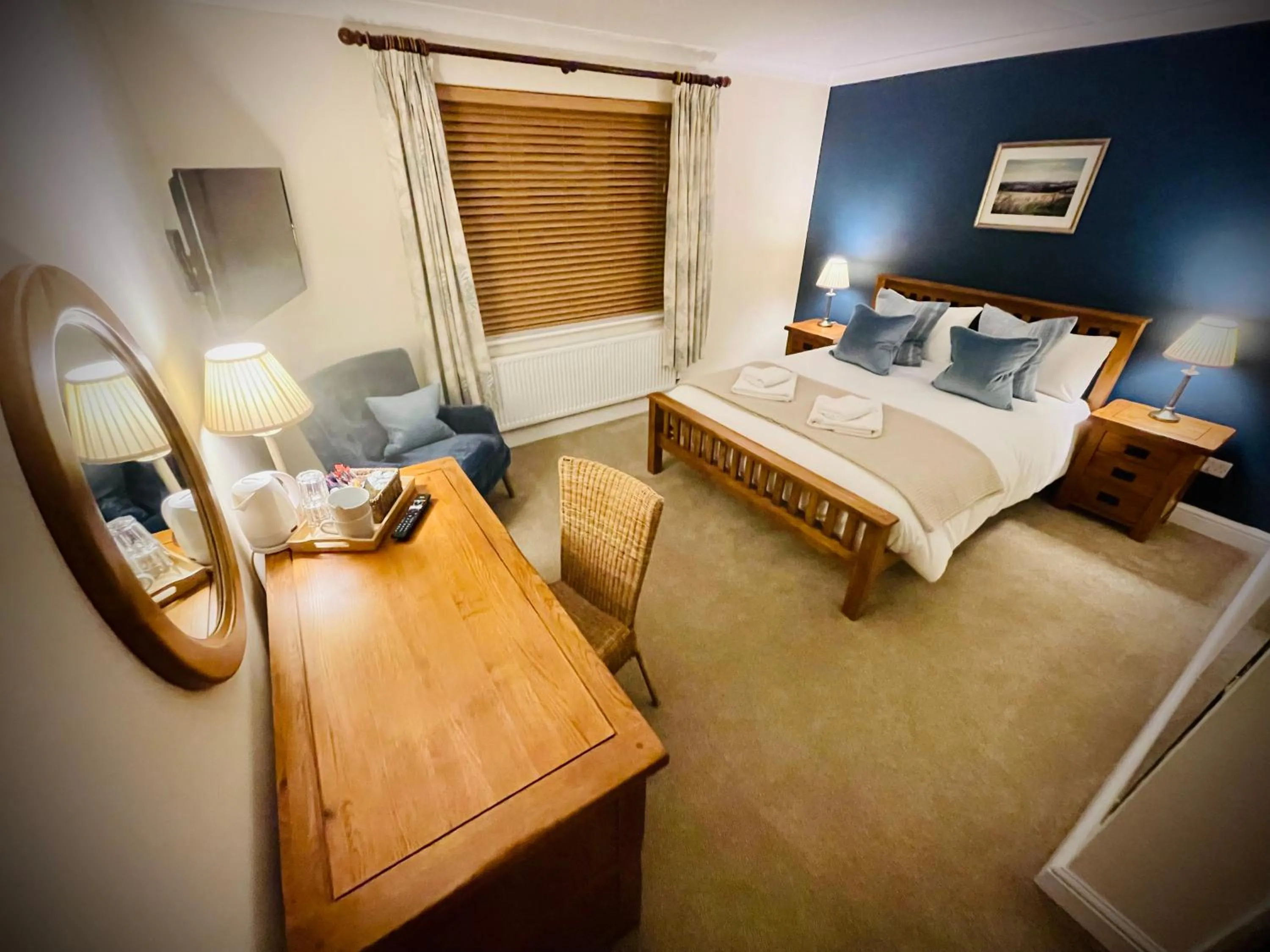 Bed in The Crown Inn