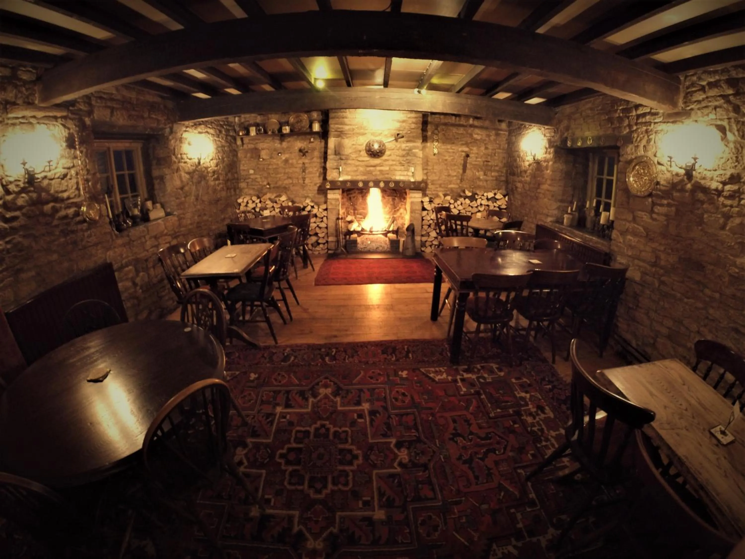 Dining area in The Crown Inn