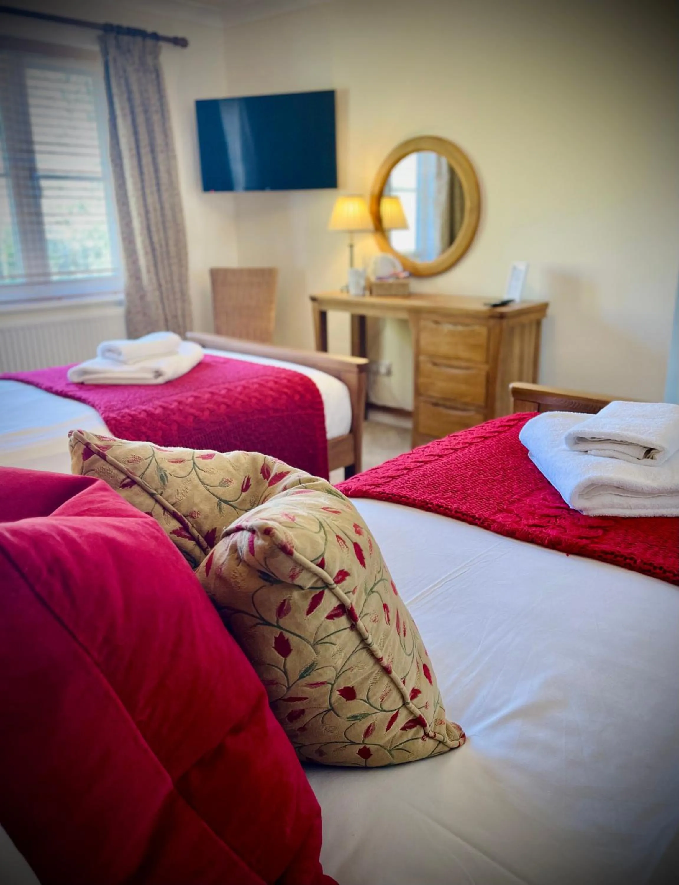 Bed in The Crown Inn