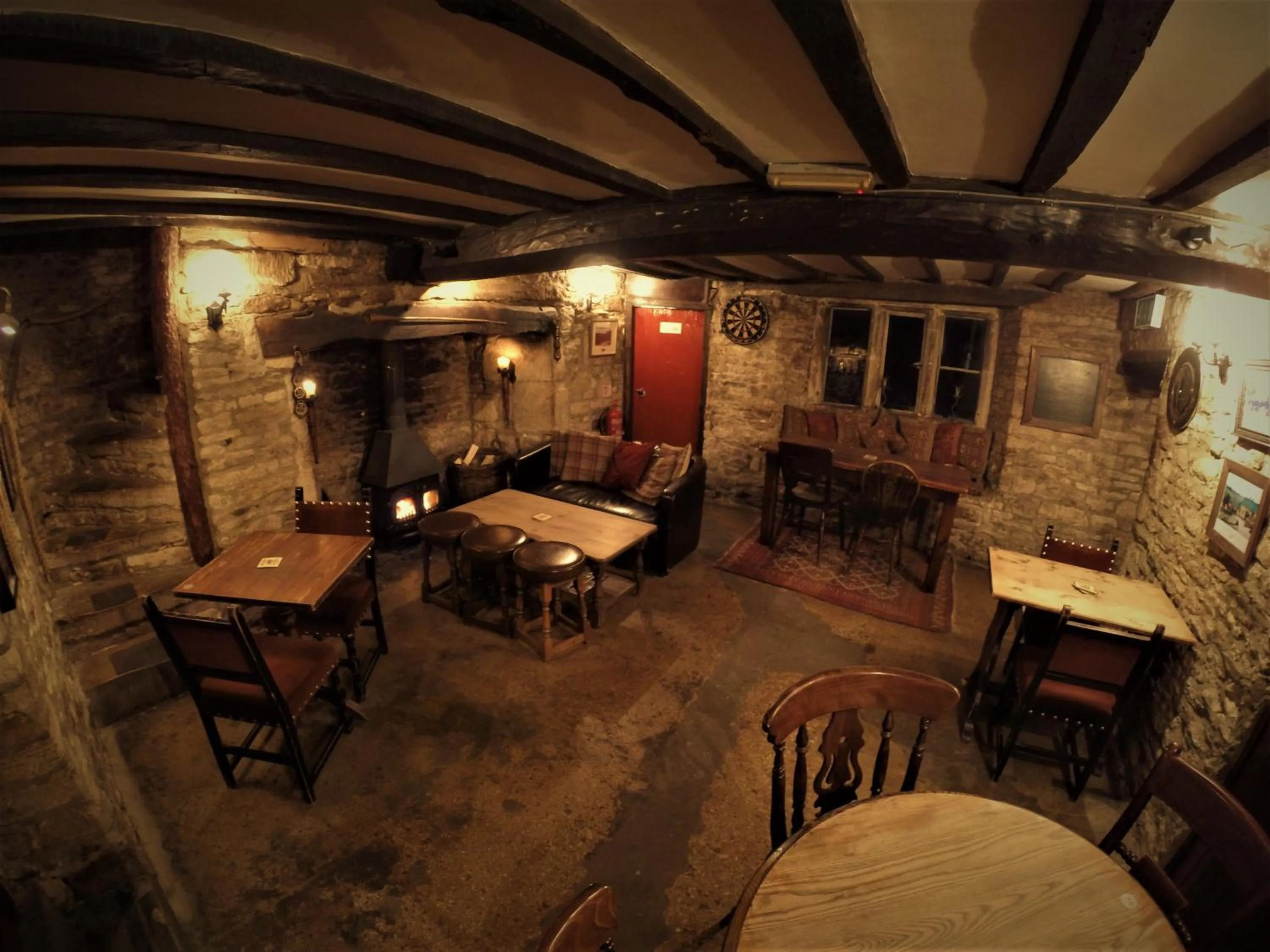 Dining area in The Crown Inn