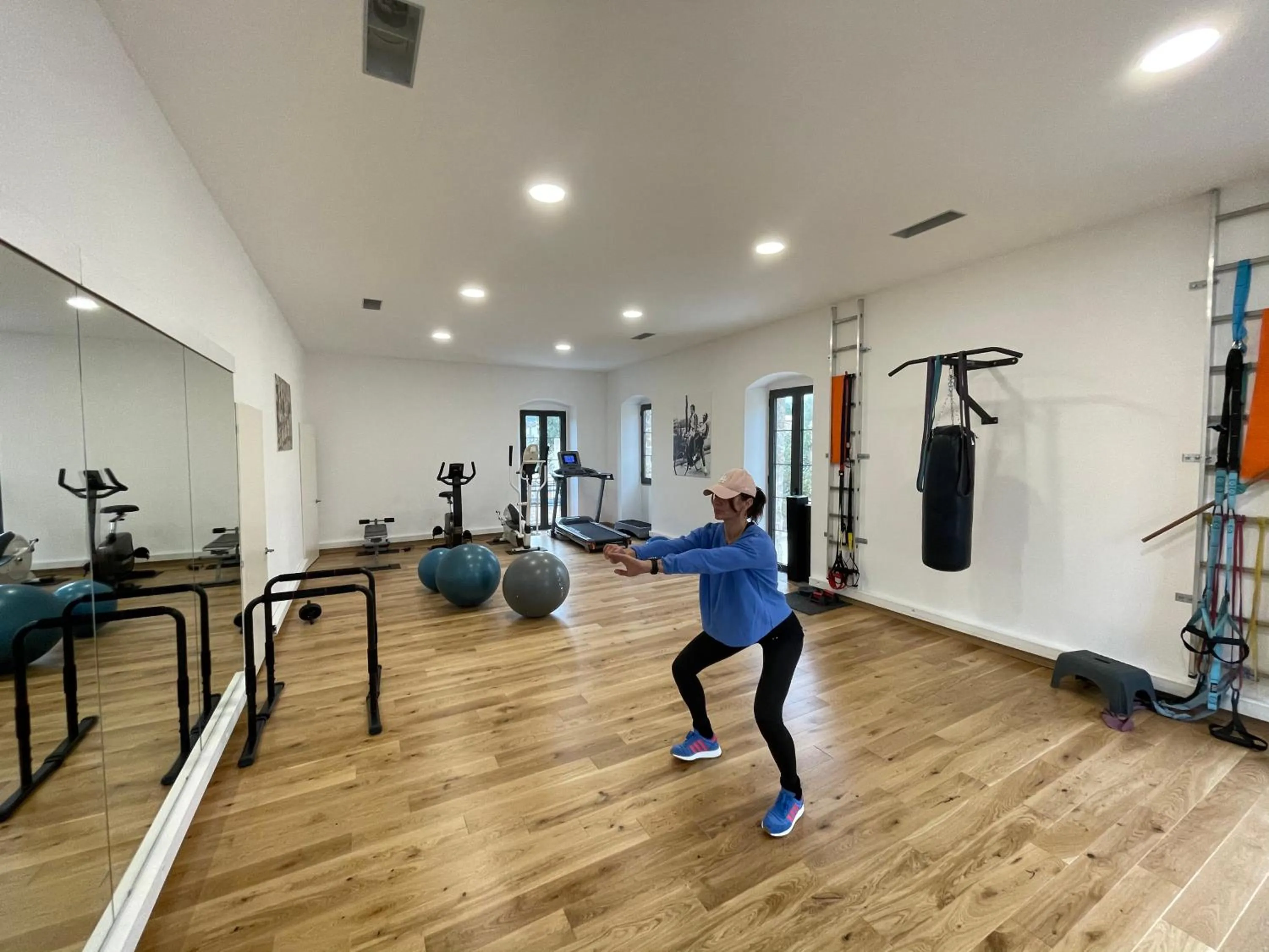 Fitness centre/facilities in Hôtel Casa Rossa & Spa