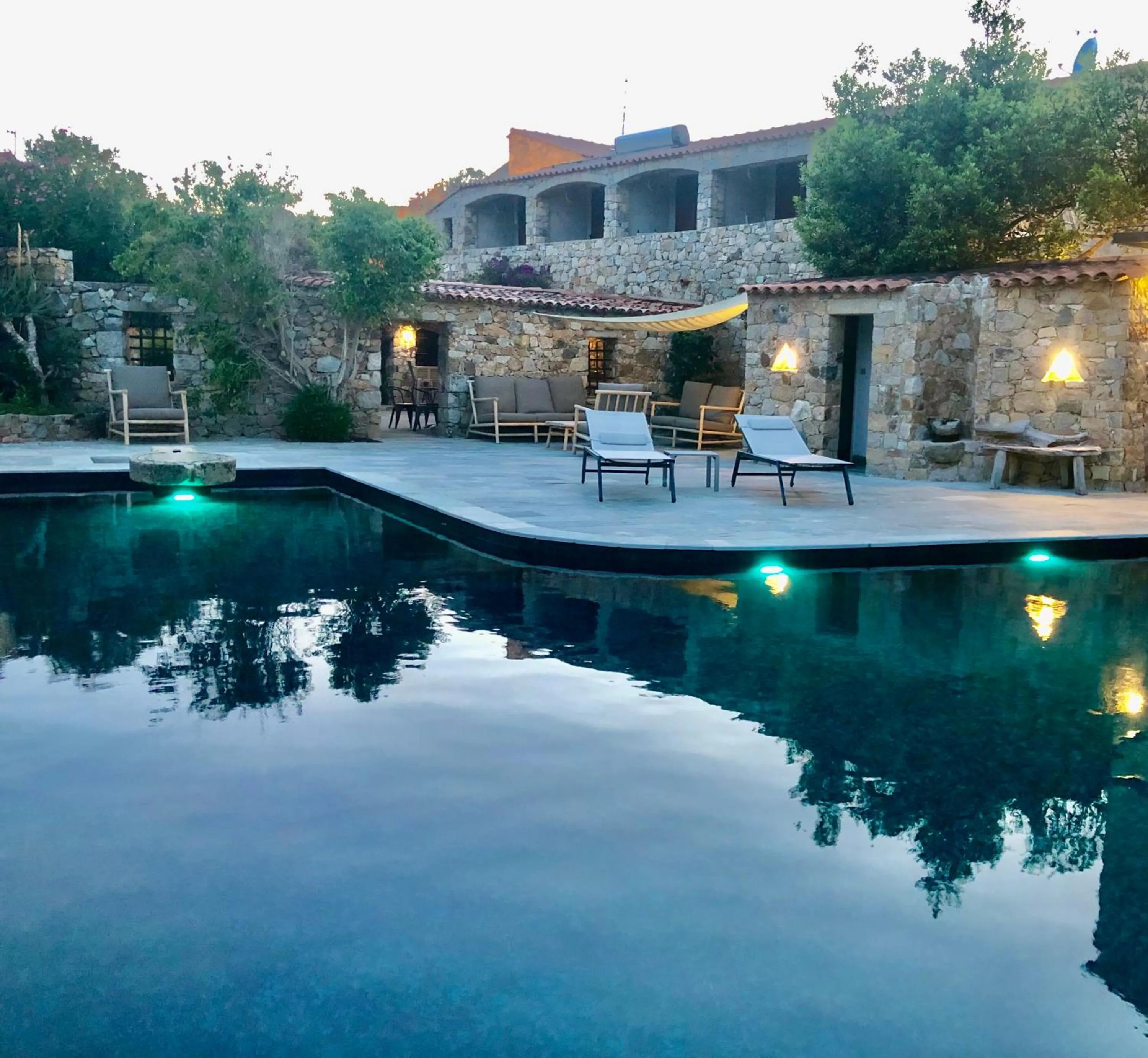 Pool view in Hôtel Casa Rossa & Spa