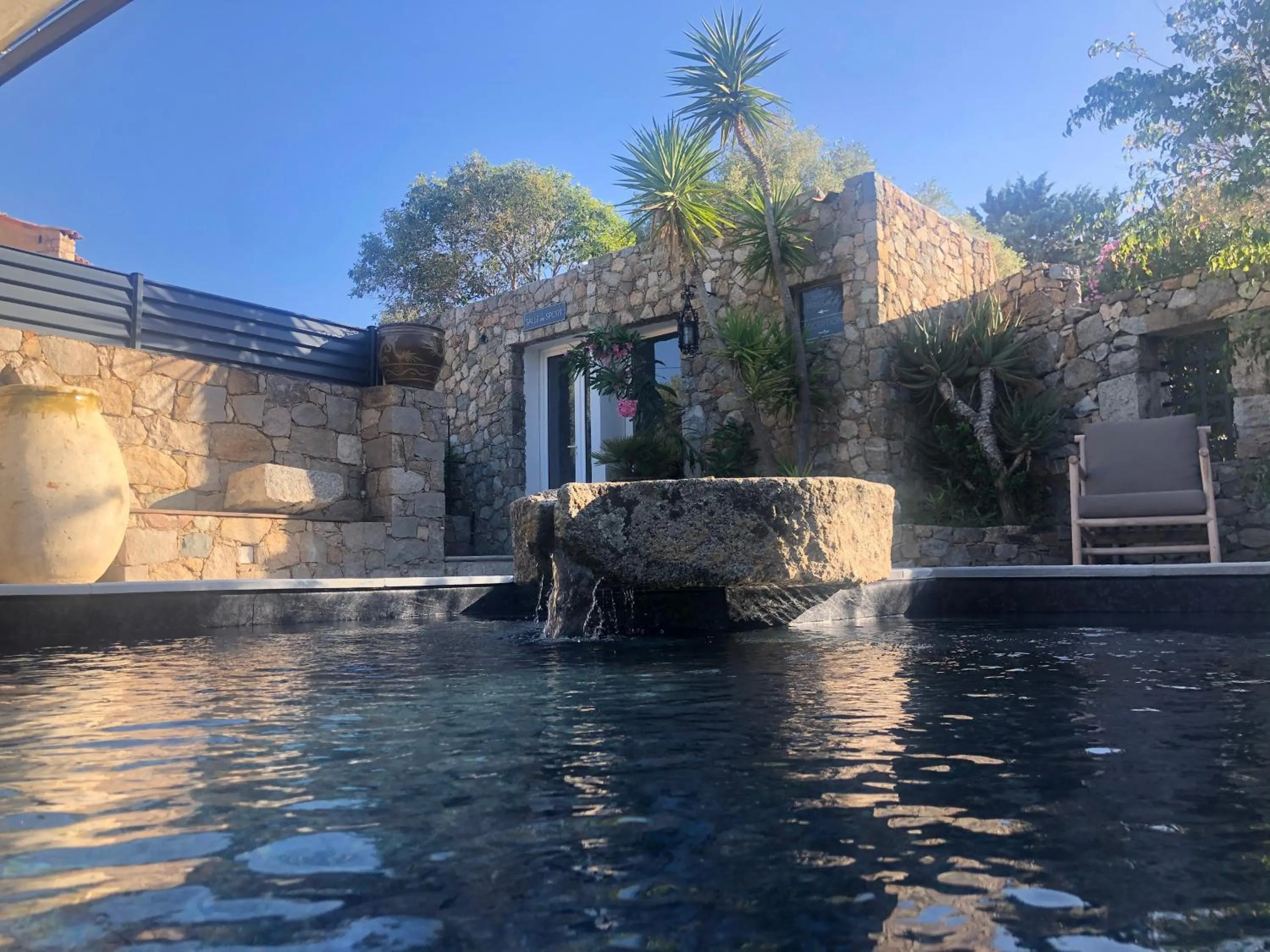 Pool view in Hôtel Casa Rossa & Spa