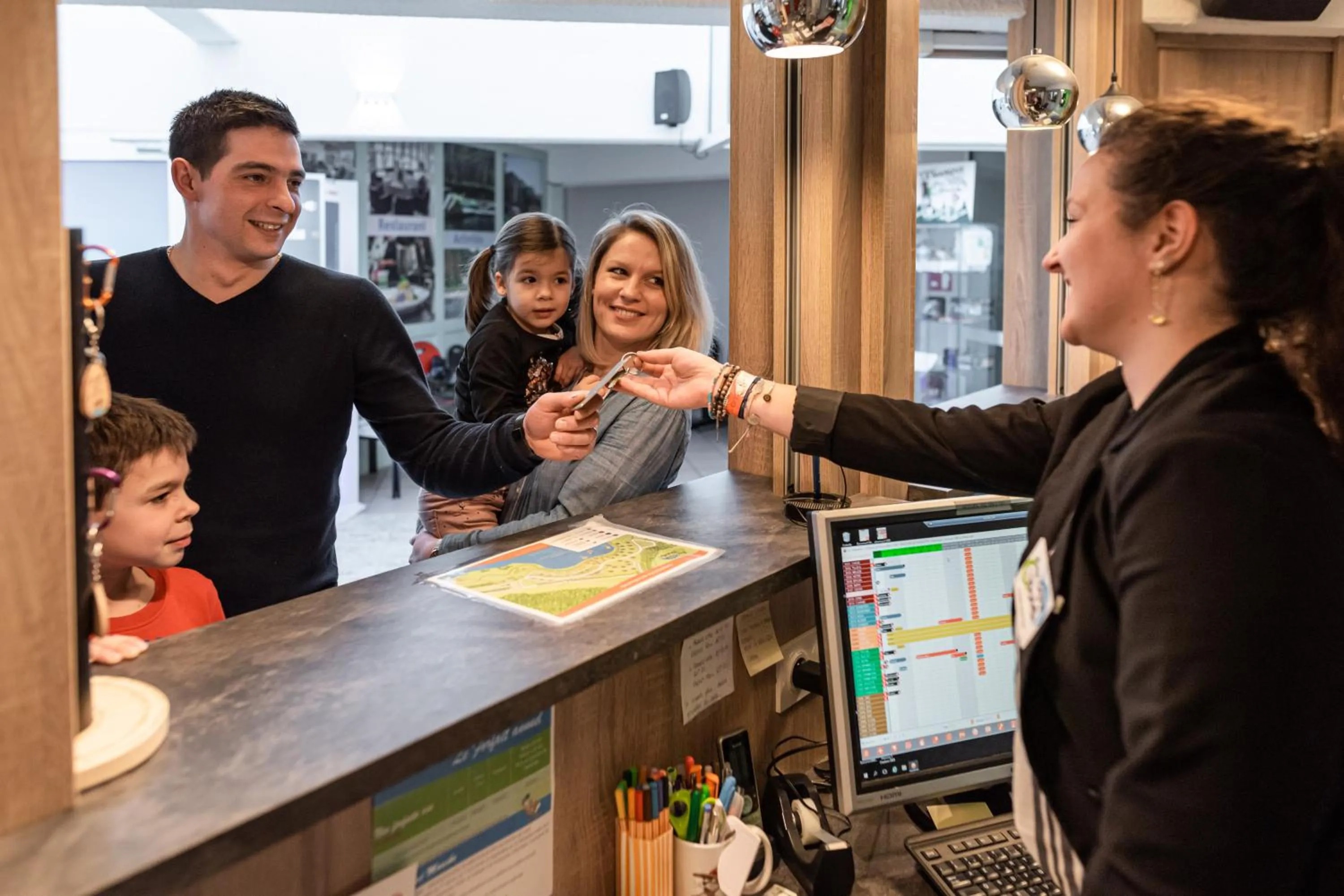 Staff in Camping Base de Loisirs du Lac de la Moselotte