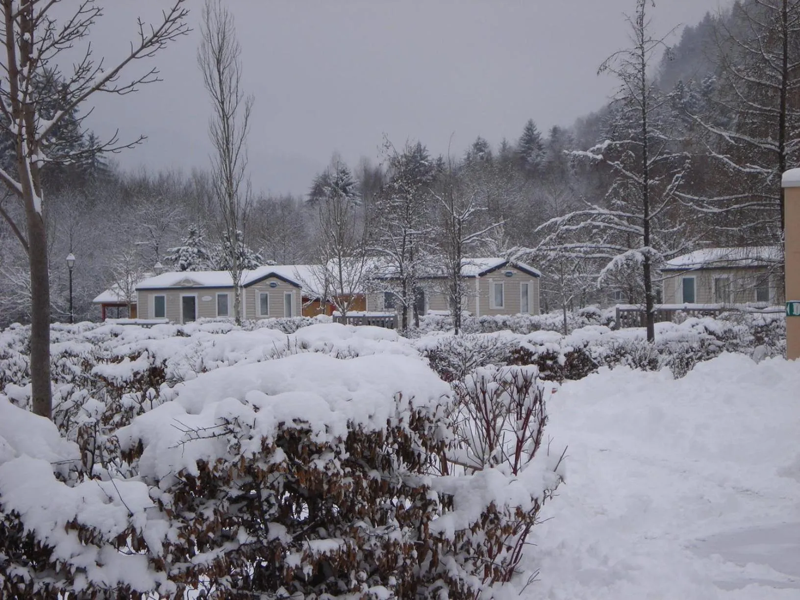 Winter in Camping Base de Loisirs du Lac de la Moselotte