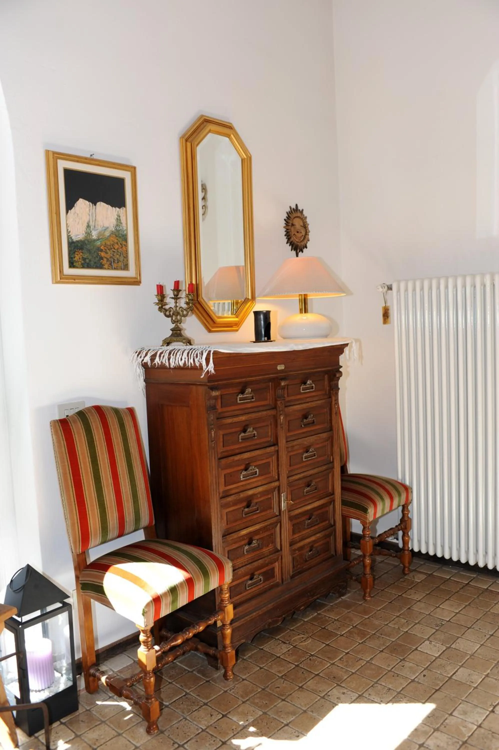 Decorative detail in Residence Chris Appart