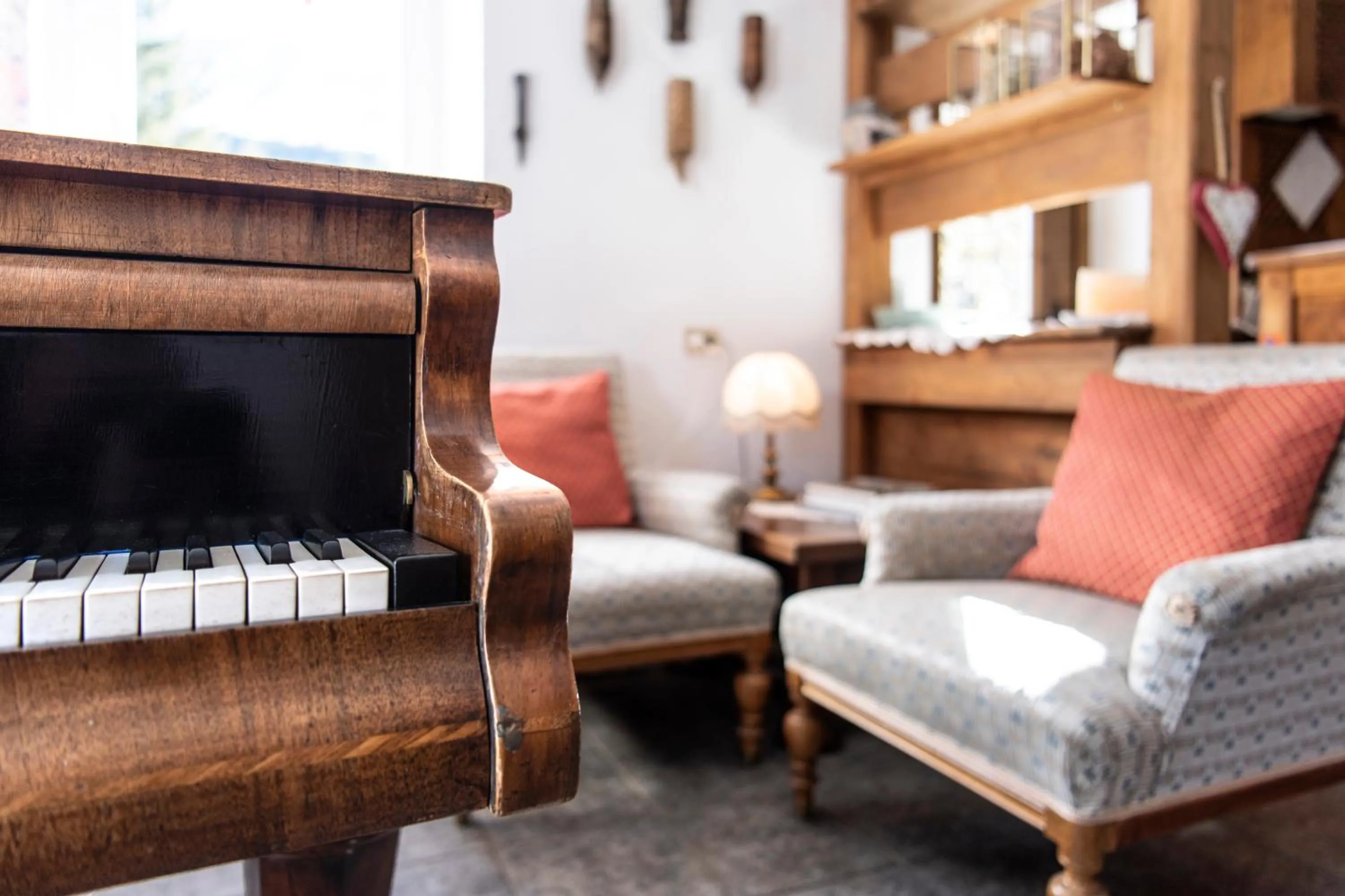 Seating area in Residence Chris Appart