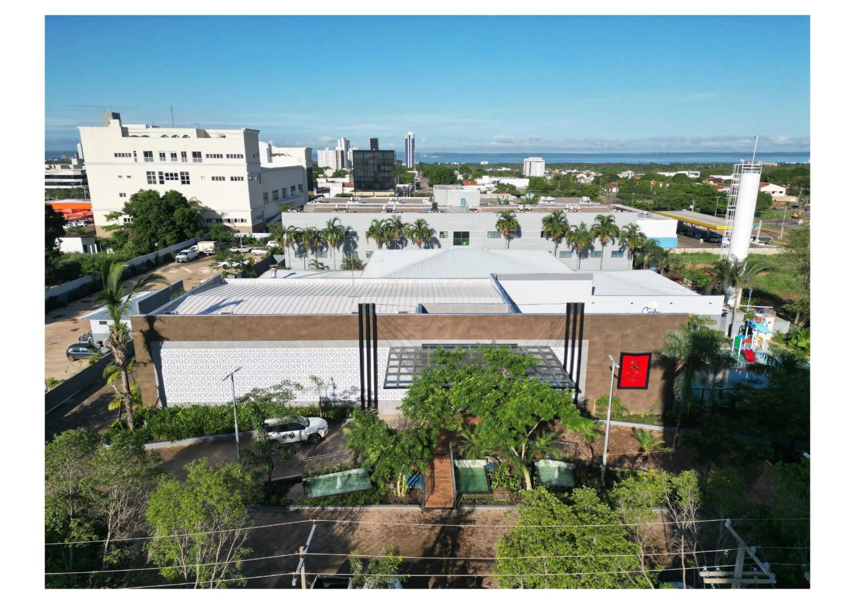 Bird's eye view in Hotel Girassol Plaza