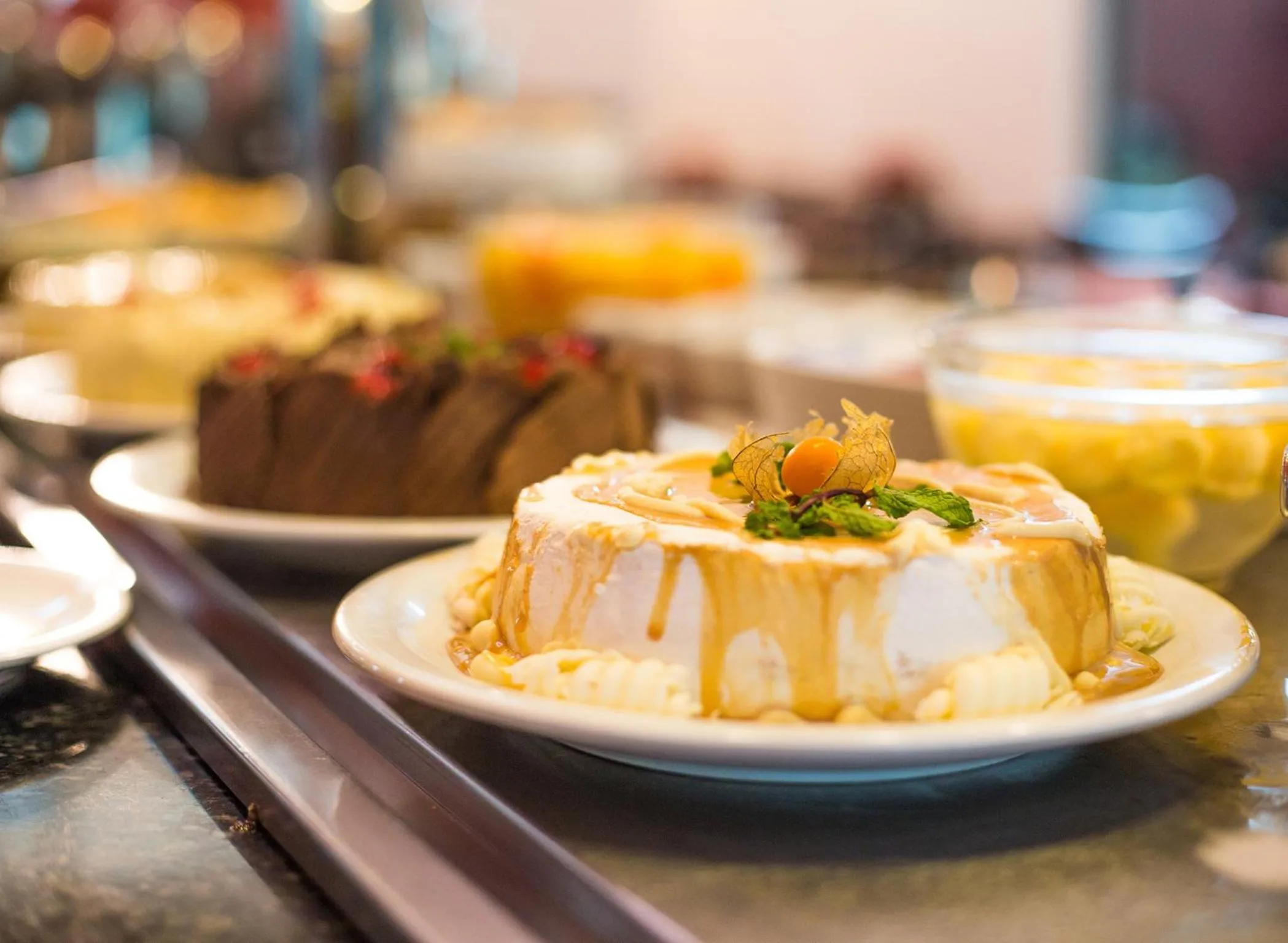 Food close-up in Hotel Girassol Plaza