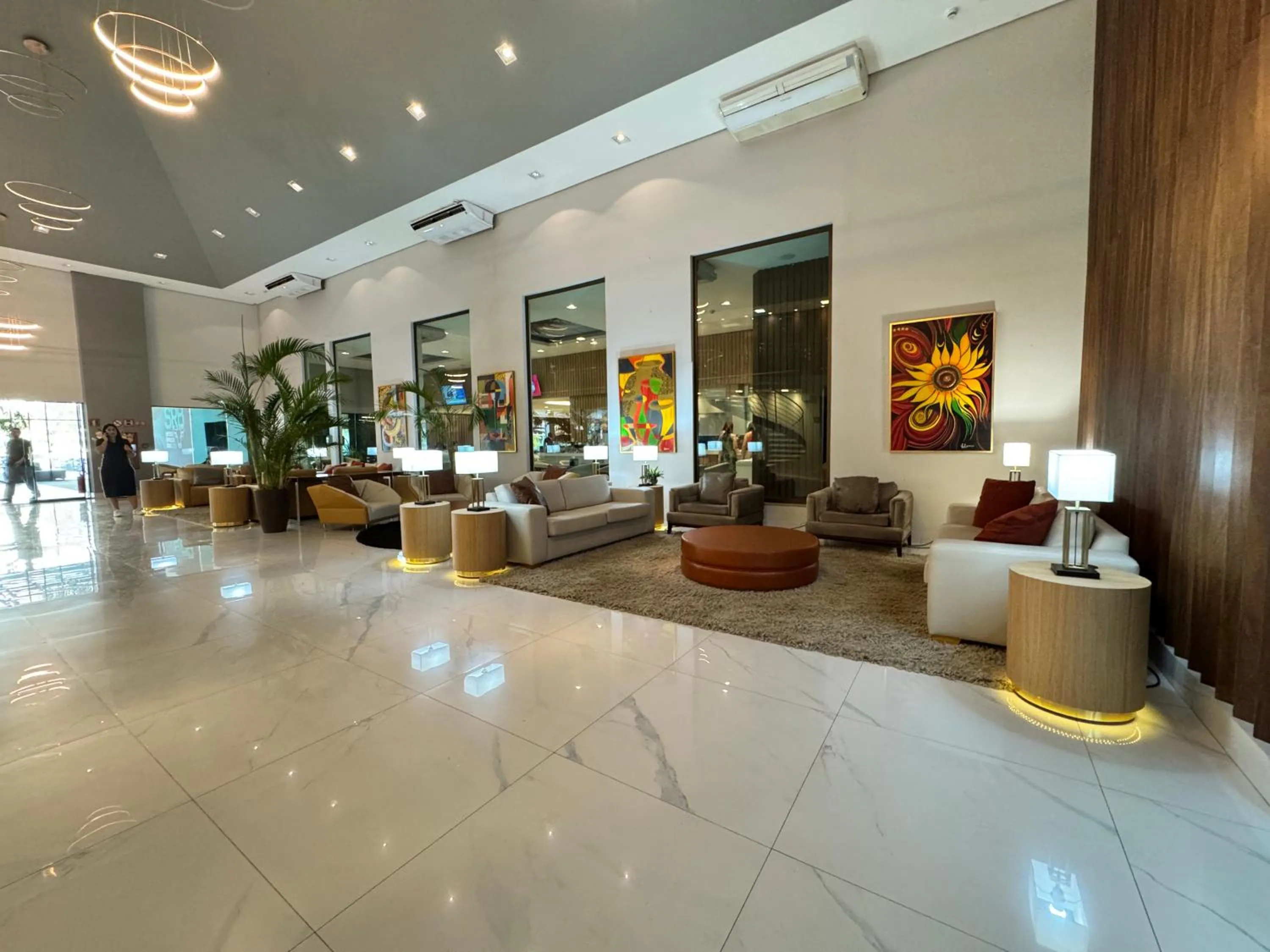 Lobby or reception in Hotel Girassol Plaza