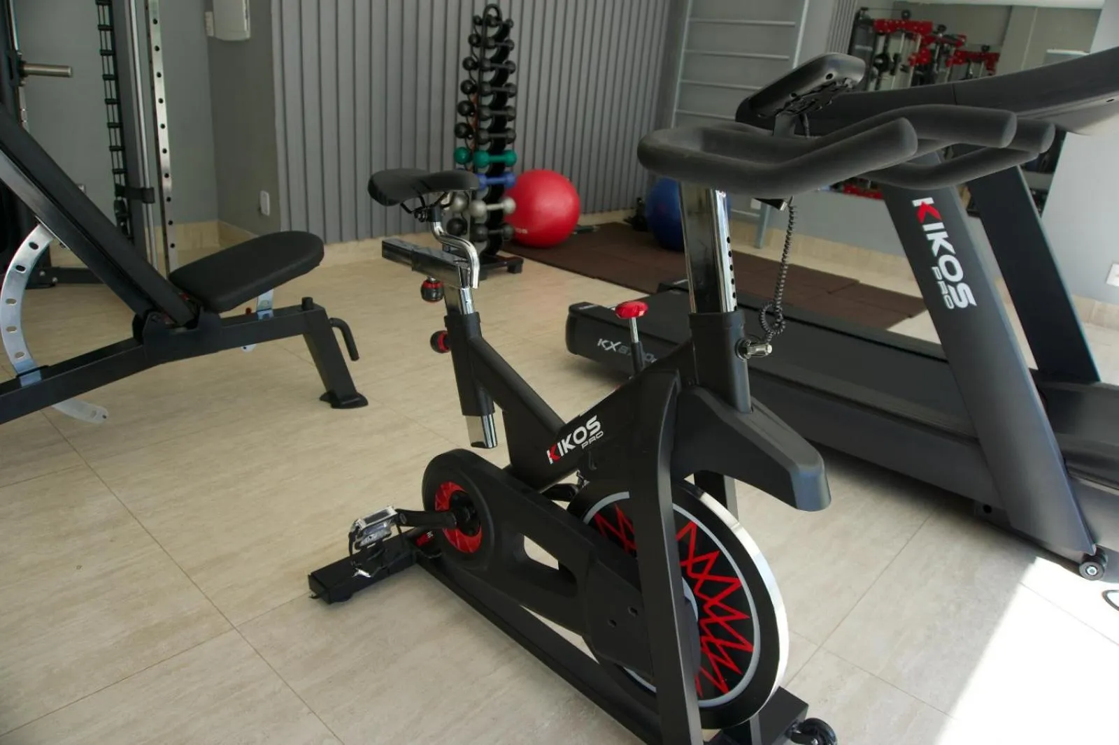 Fitness centre/facilities in Hotel Girassol Plaza