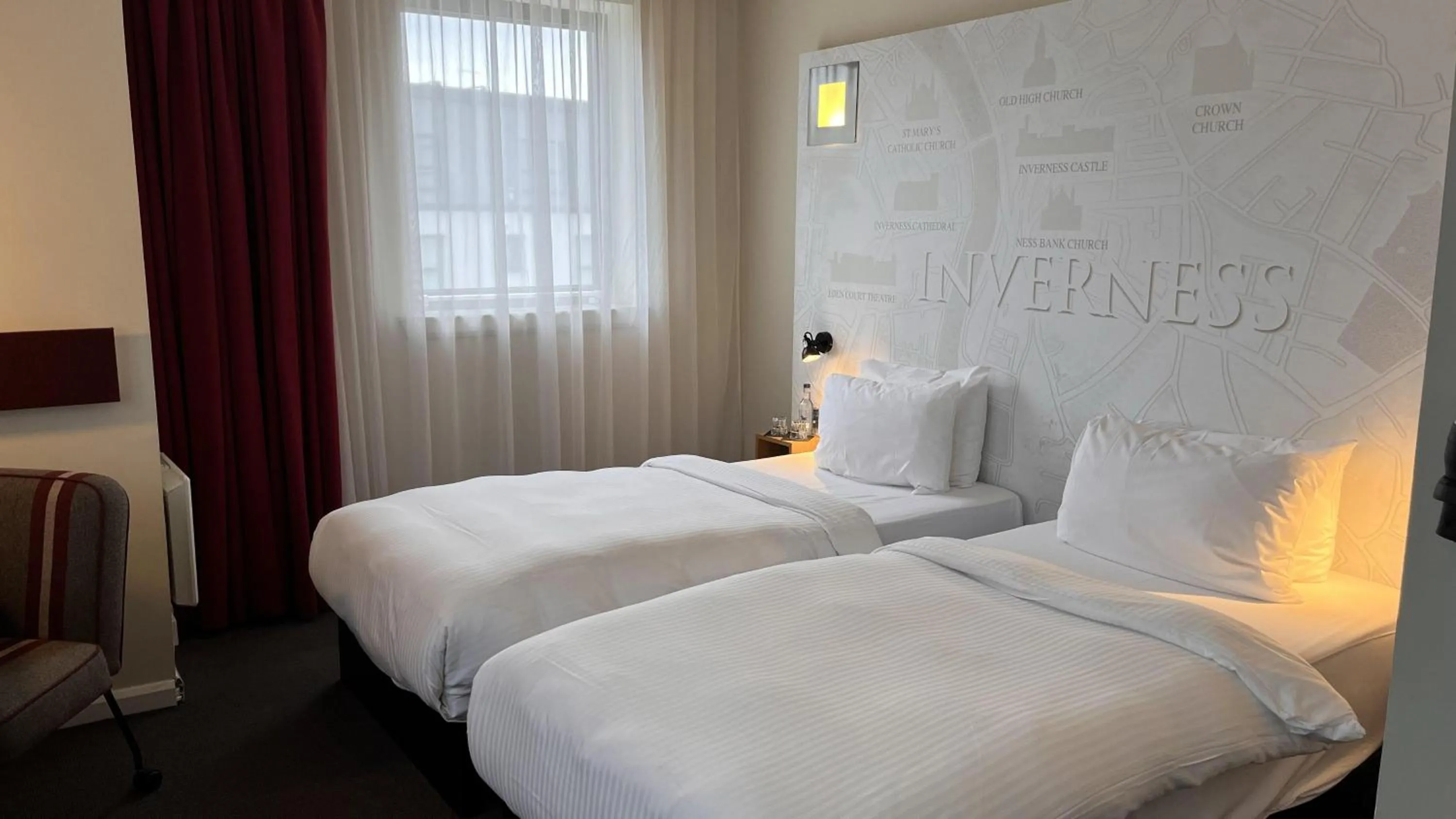 Photo of the whole room, Bed in B&B HOTEL Inverness