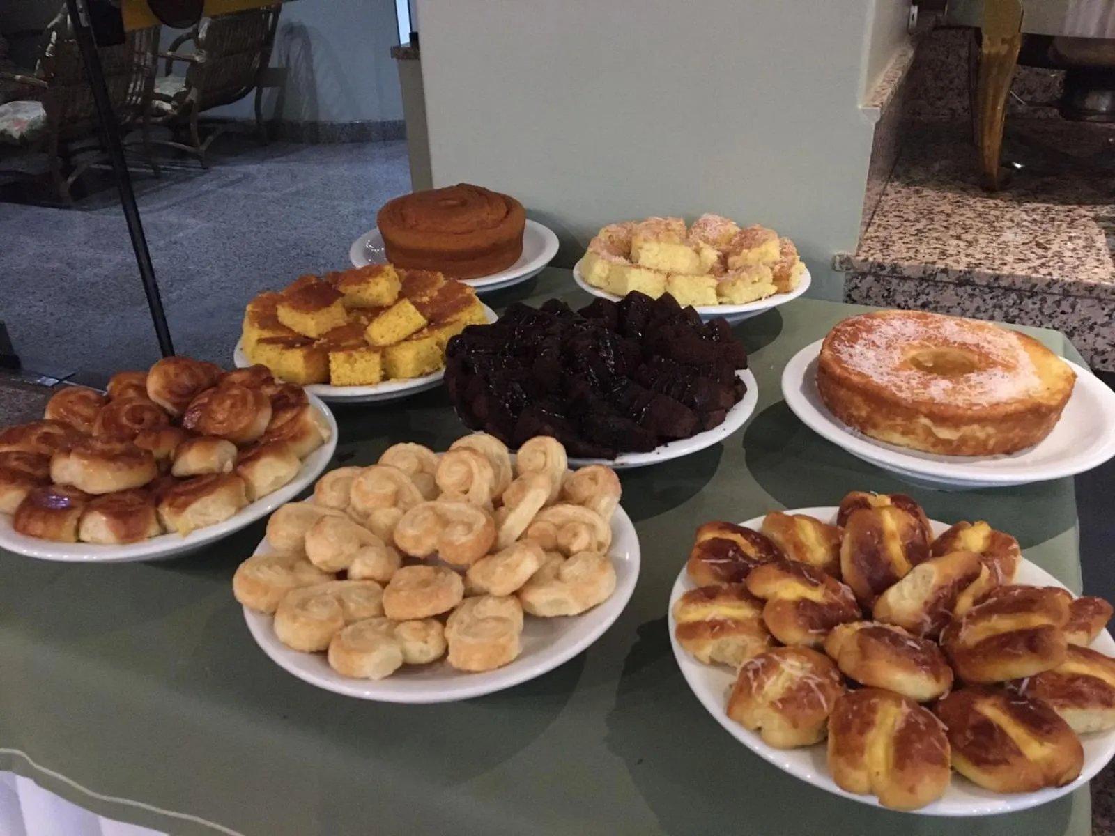 Breakfast in Pousada dos Girassóis