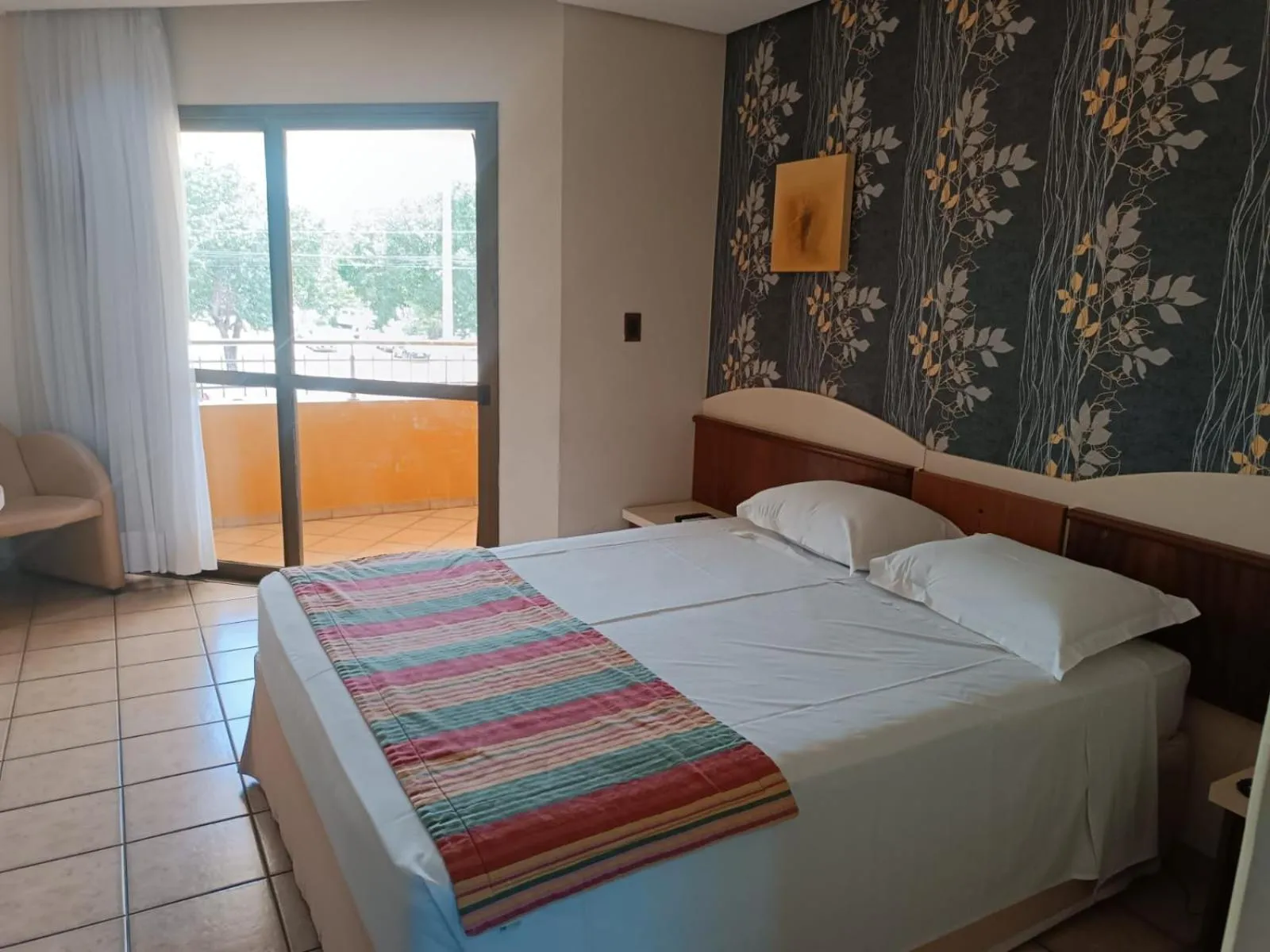 Bedroom, Bed in Pousada dos Girassóis