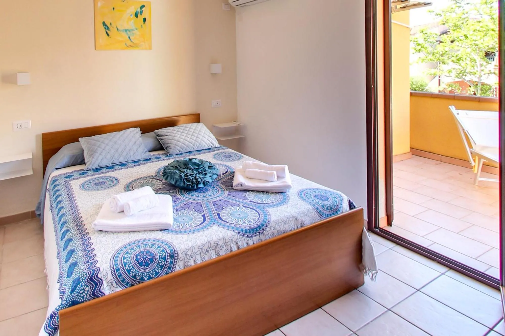 Photo of the whole room, Bed in Residence Oasi Anfiteatro