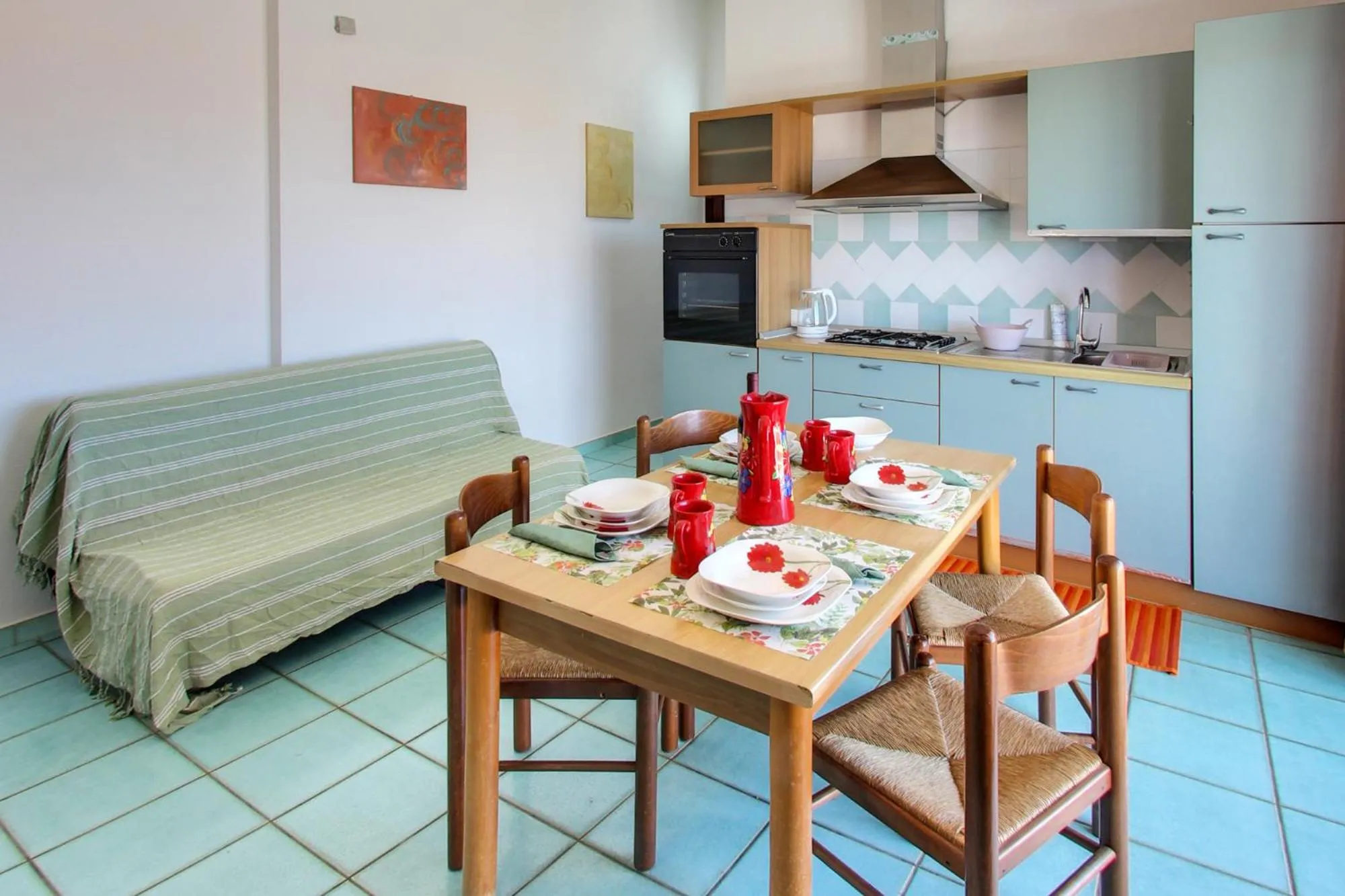 Kitchen or kitchenette in Residence Oasi Anfiteatro