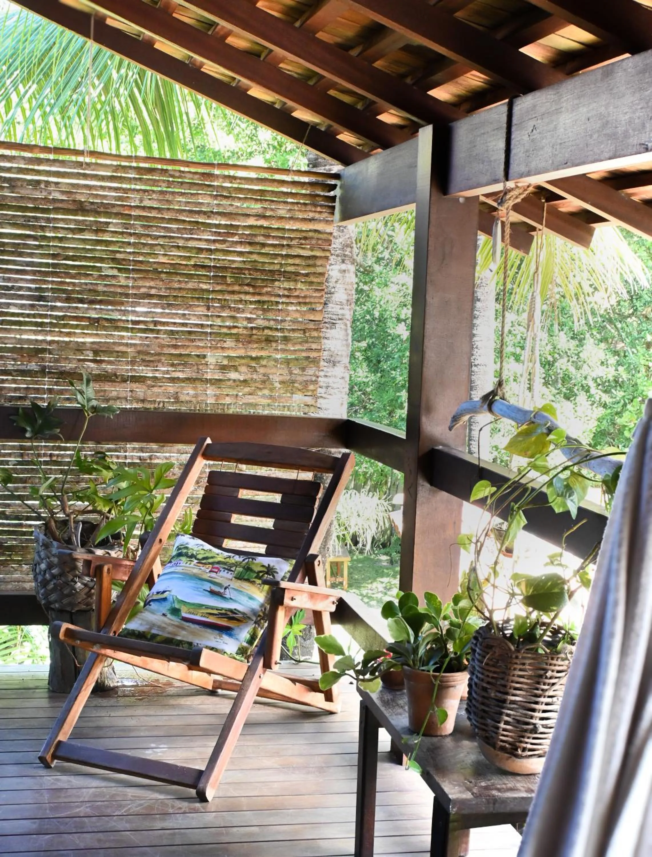 Garden in Pousada Habitat Caraíva