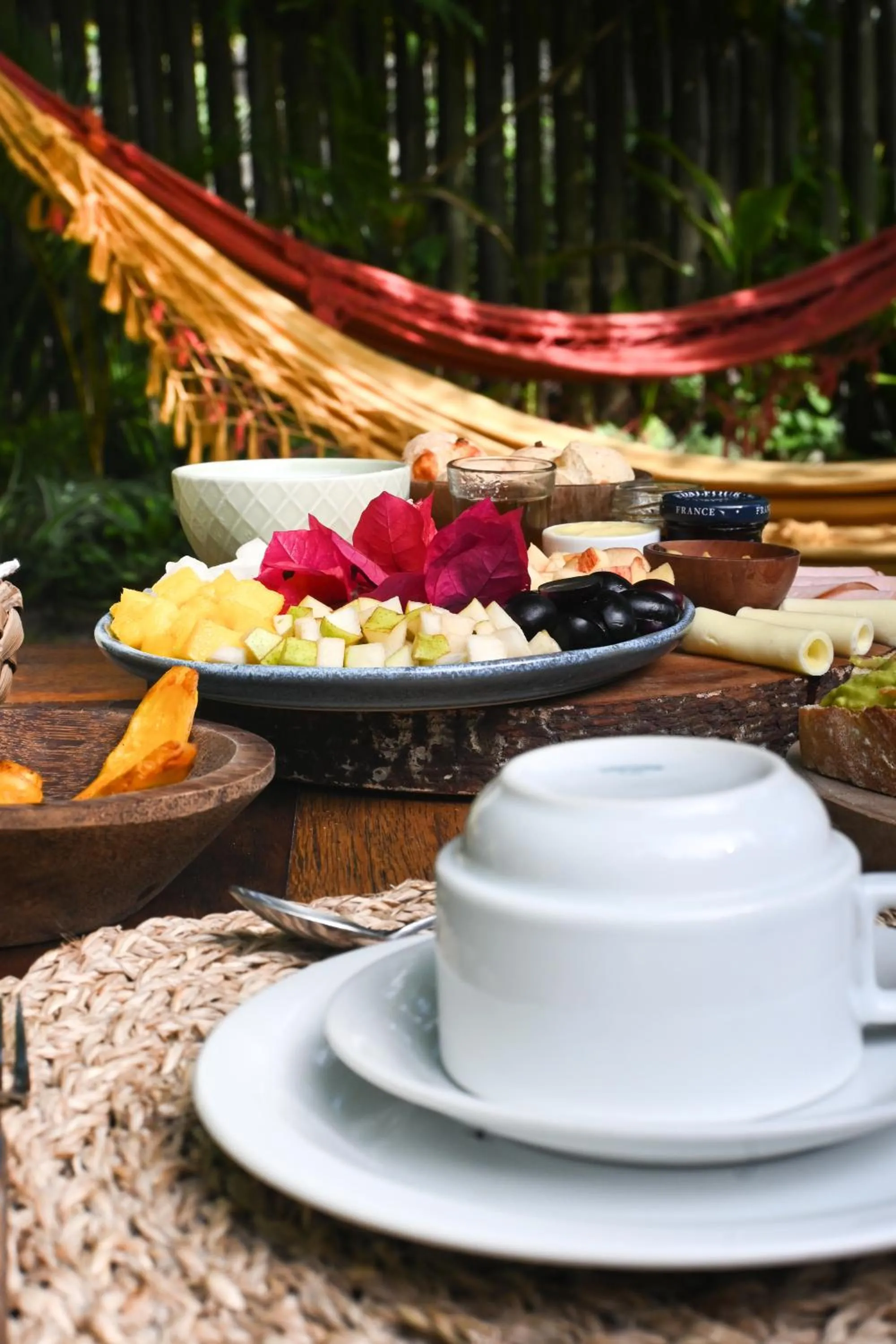 Breakfast in Pousada Habitat Caraíva