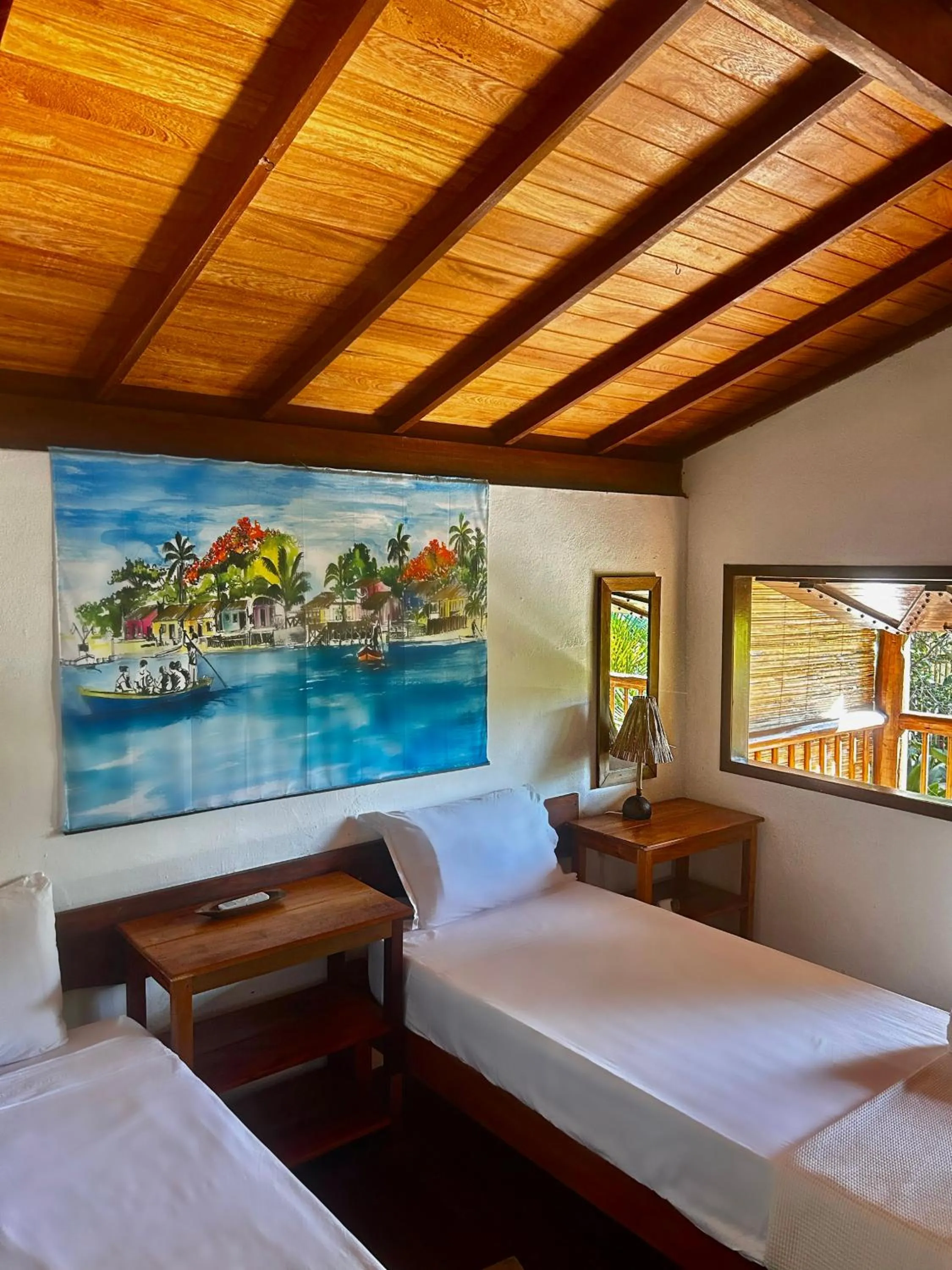 Bed in Pousada Habitat Caraíva