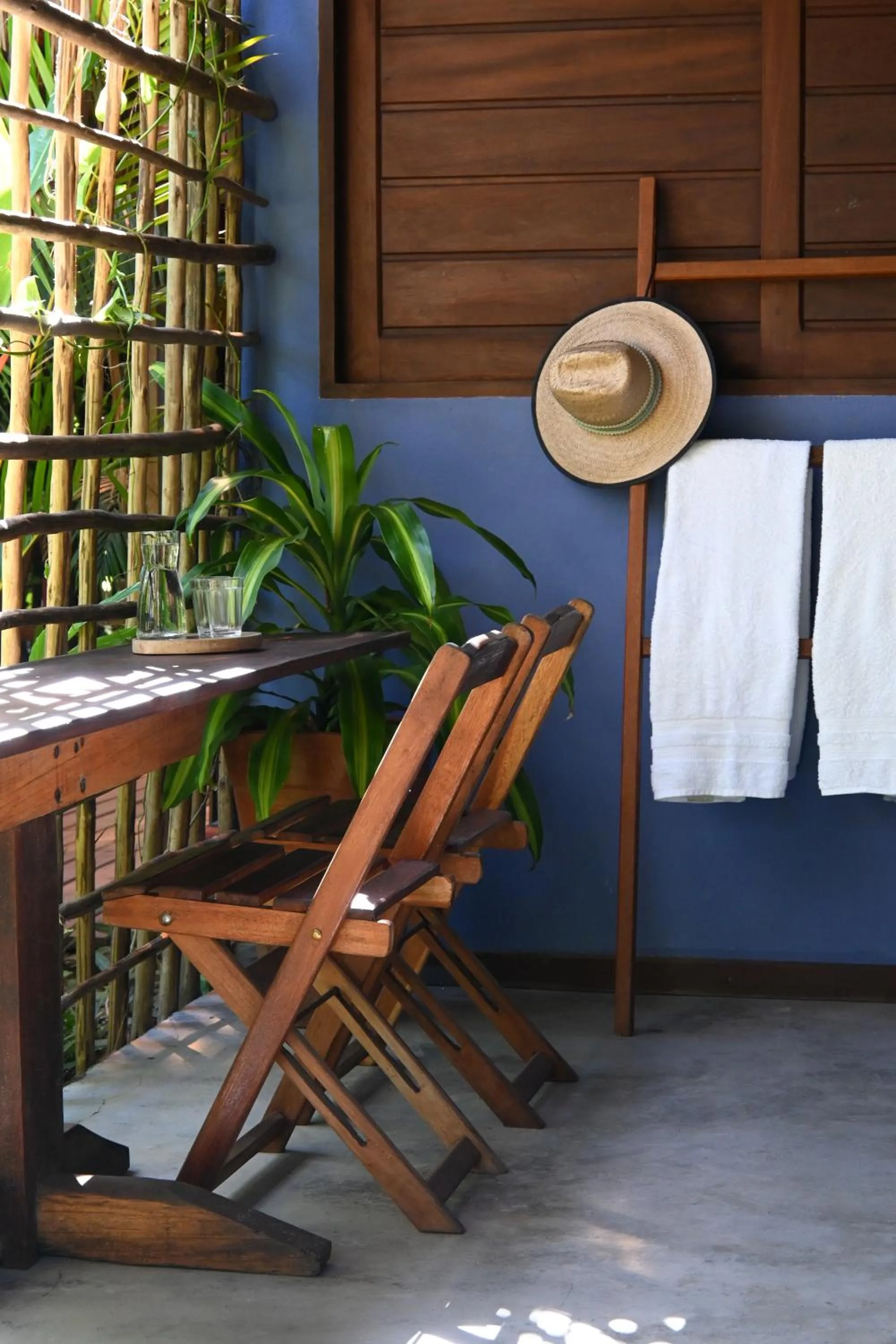 Patio in Pousada Habitat Caraíva