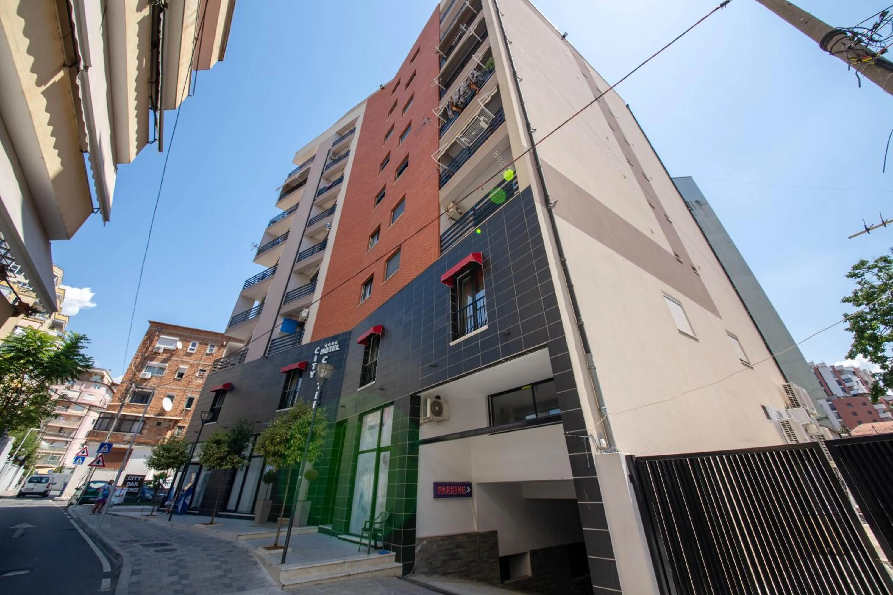 Property building in City Center Hotel