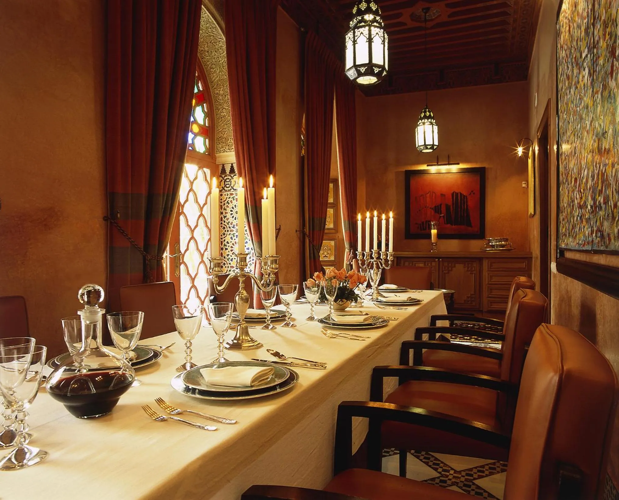 Dining area in Riyad Al Moussika