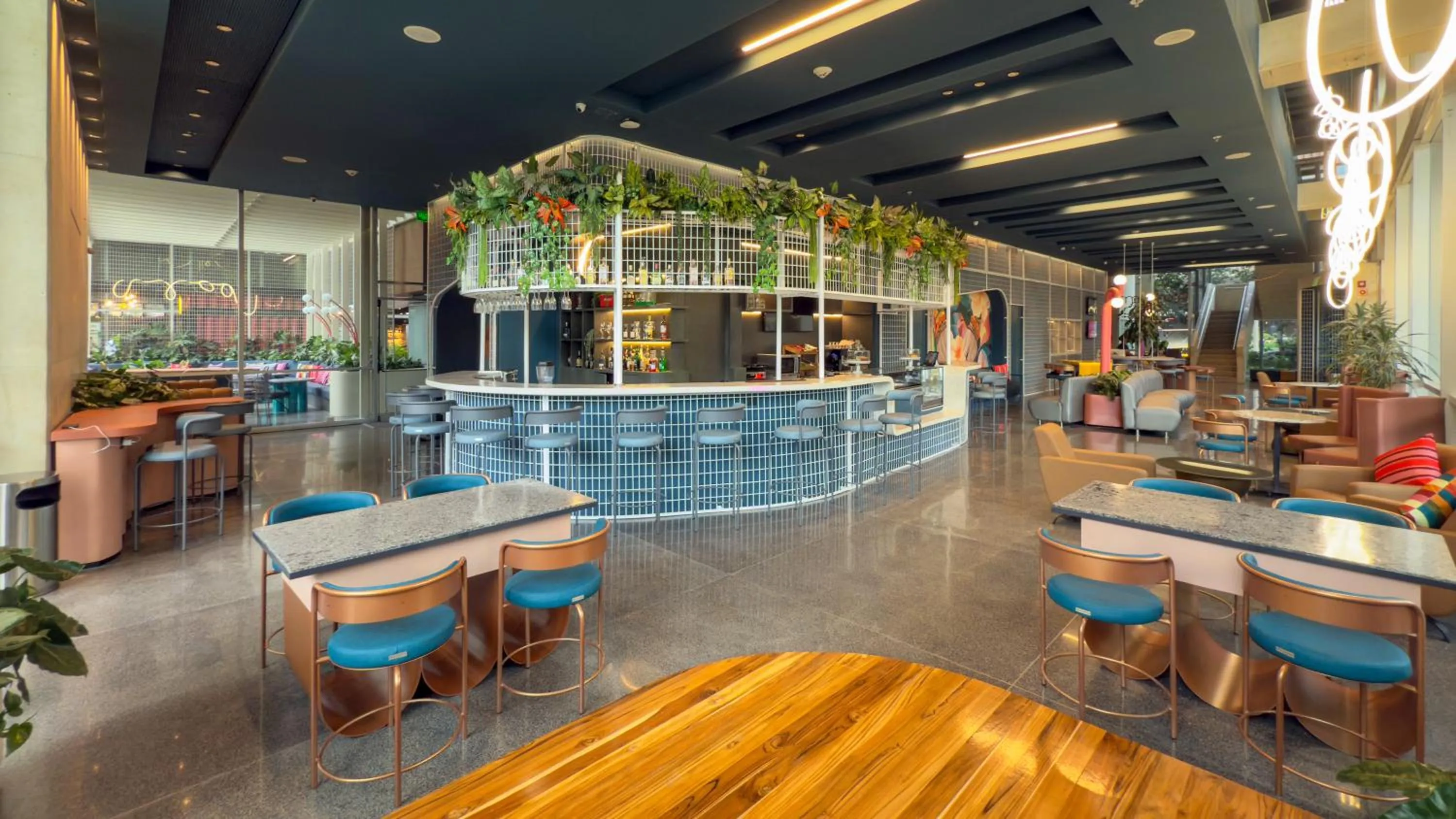 Living room in ibis Medellin