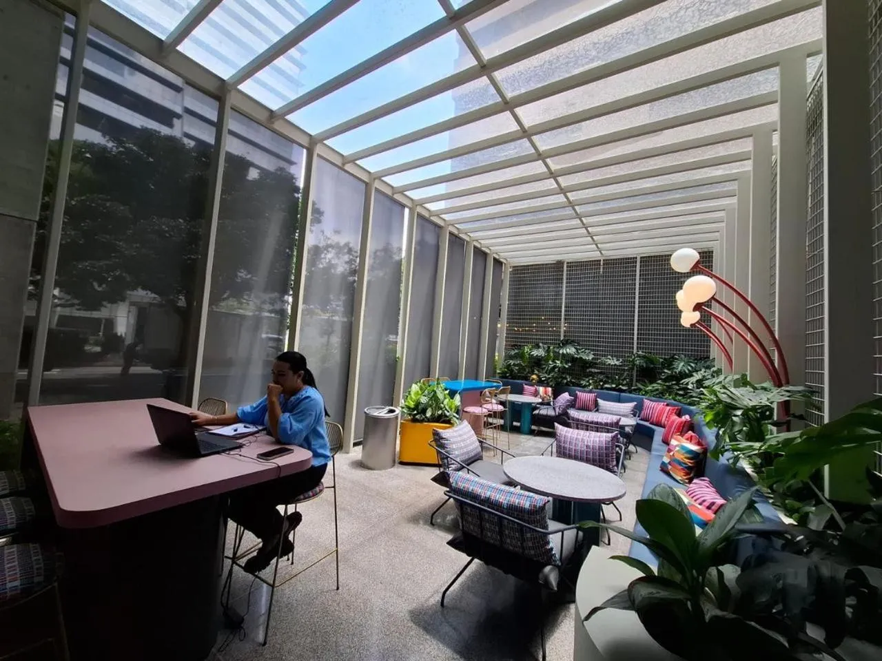 Living room in ibis Medellin