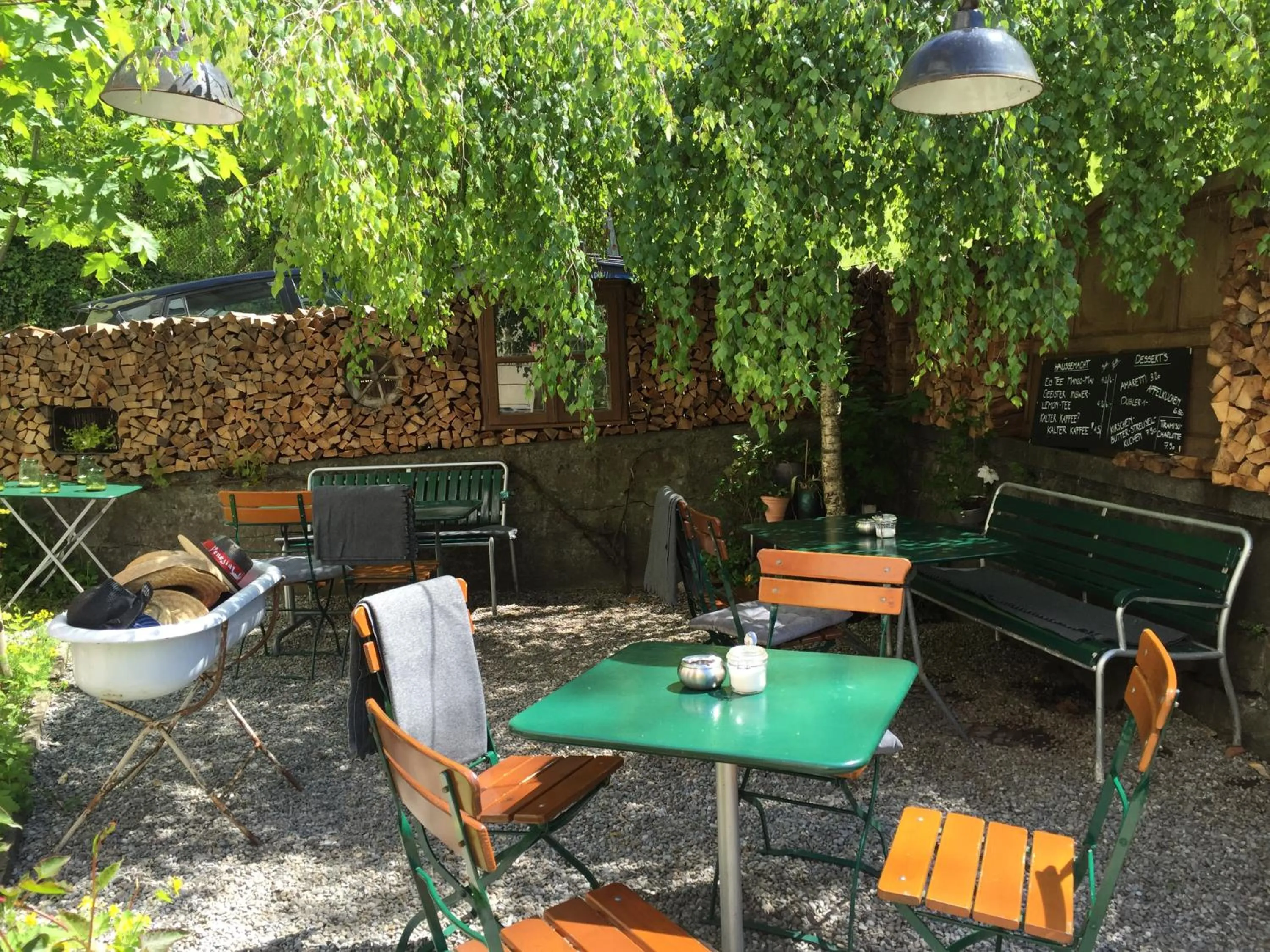 Garden in Hotel Landhaus