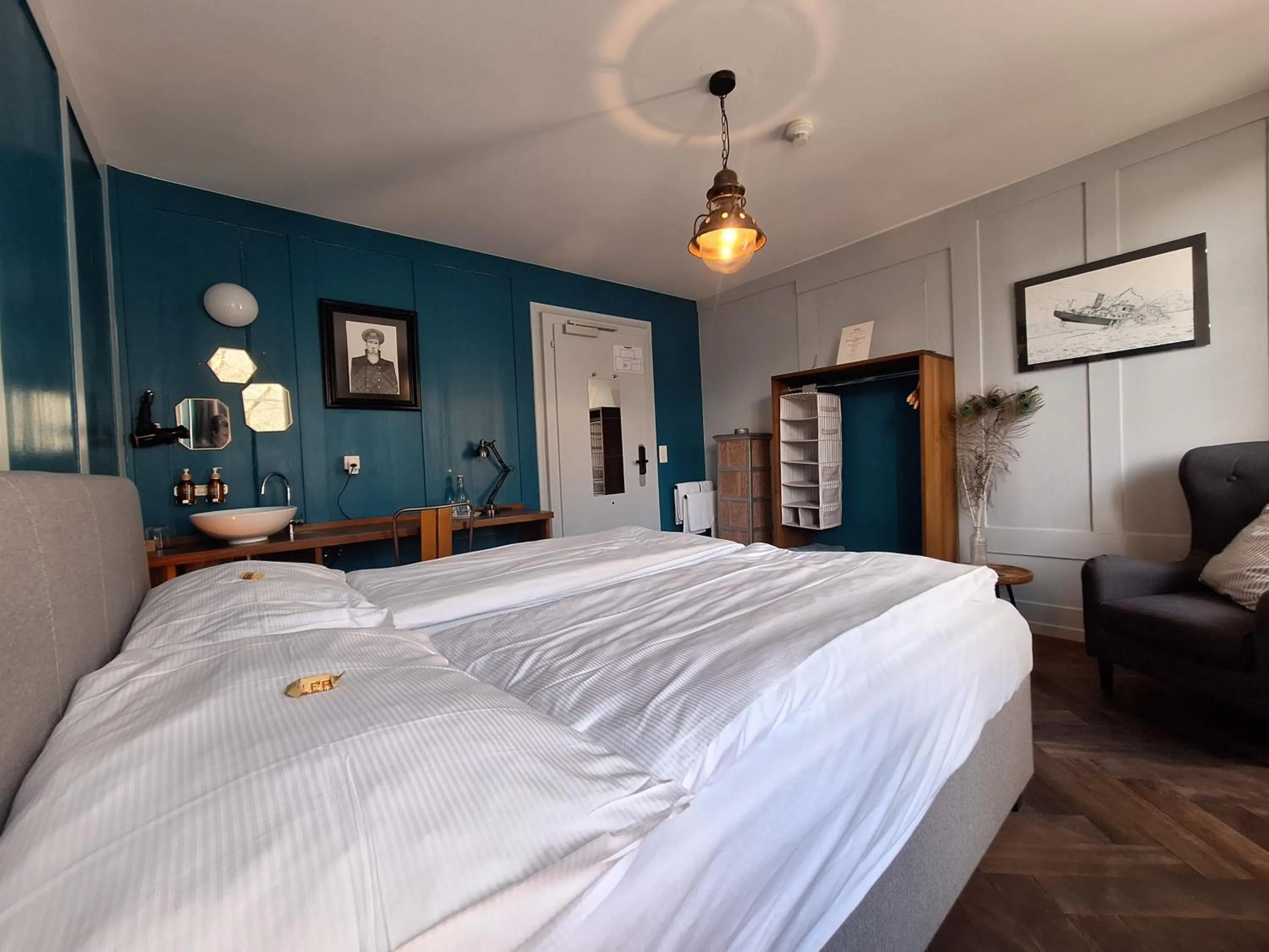 Bed in Hotel Landhaus