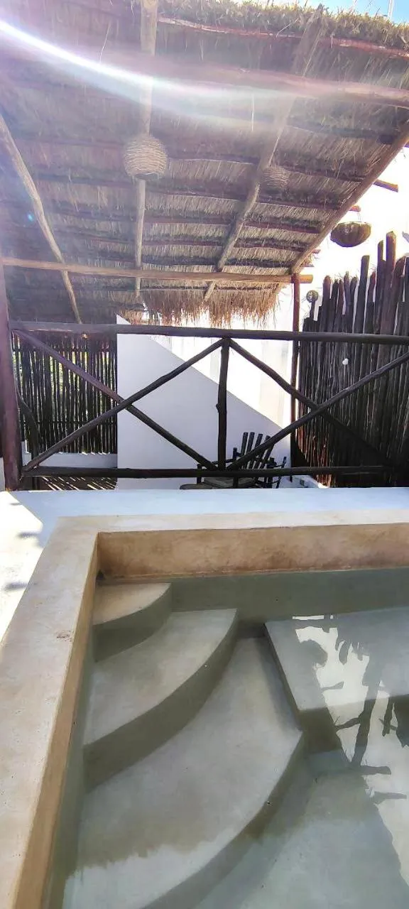 Balcony/Terrace in Pacha Tulum Boutique Hotel