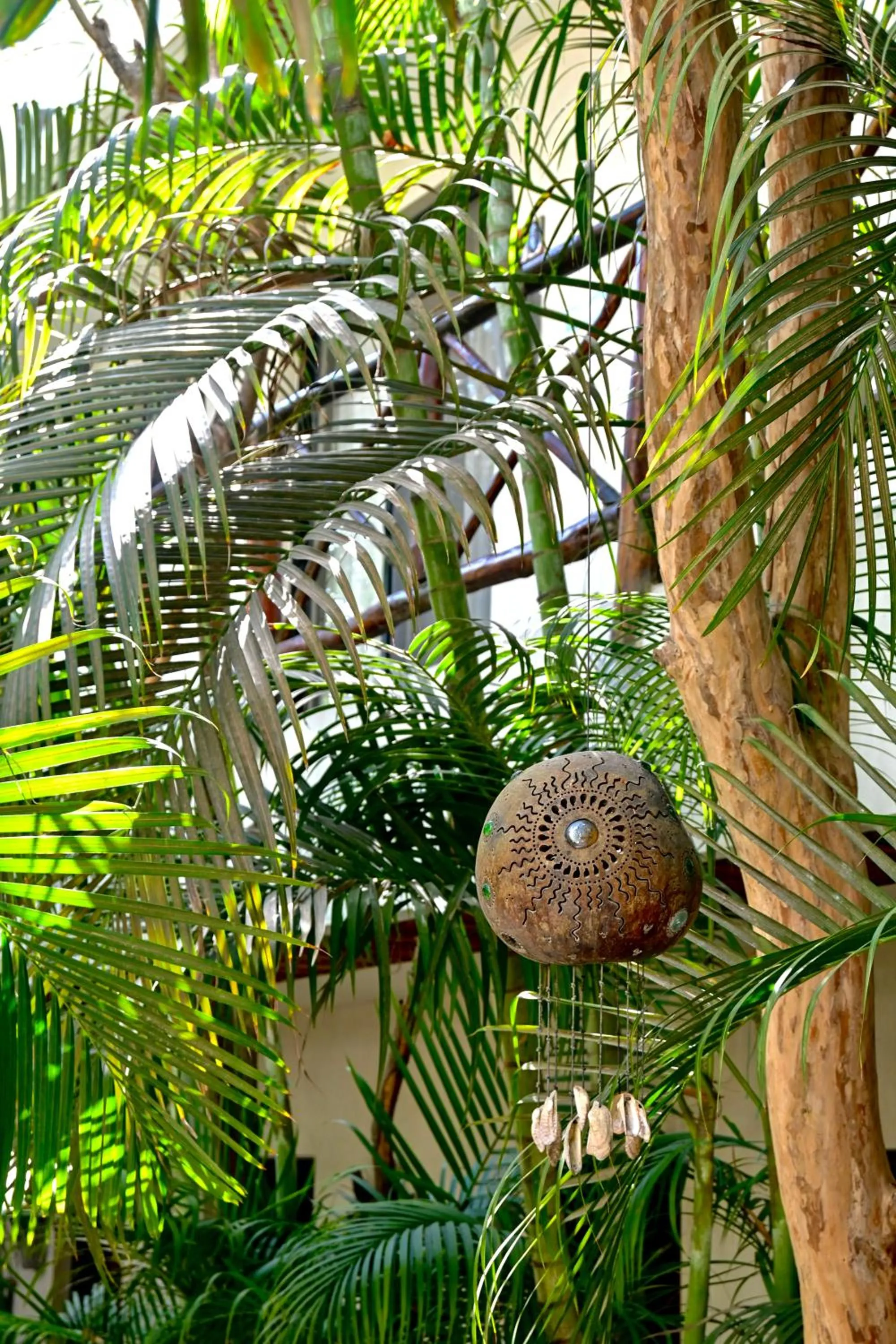 Decorative detail in Pacha Tulum Boutique Hotel