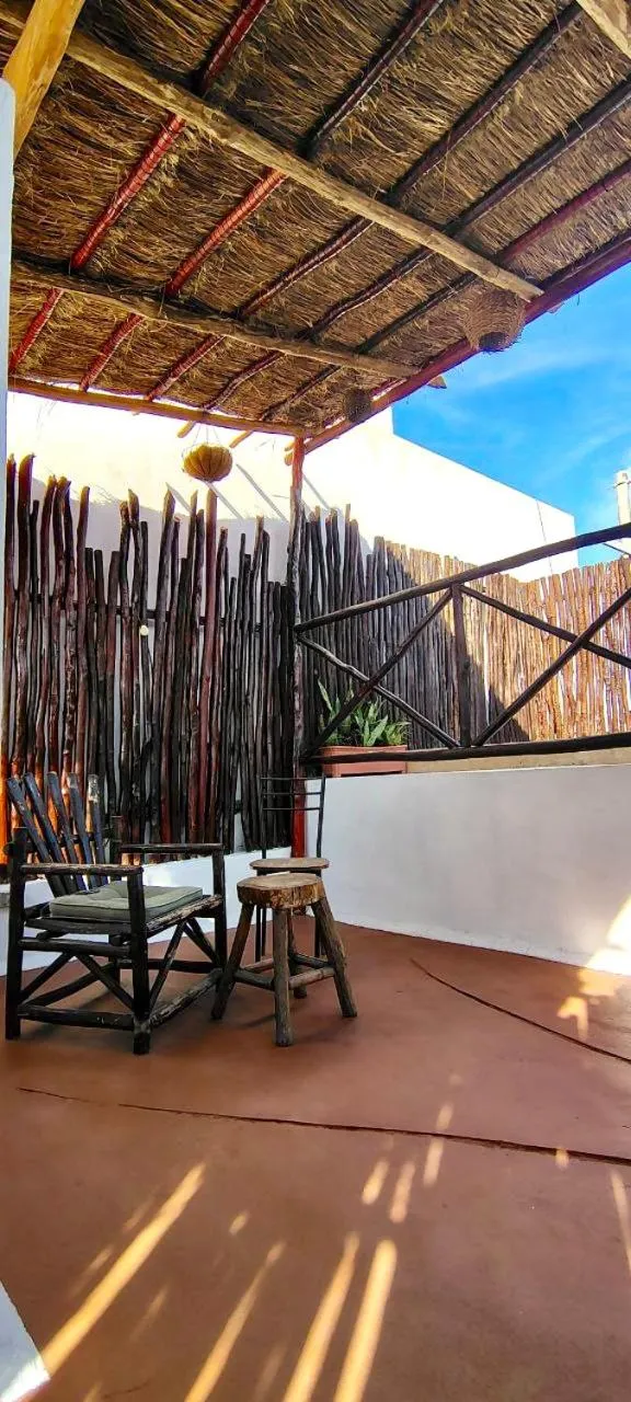 Balcony/Terrace in Pacha Tulum Boutique Hotel