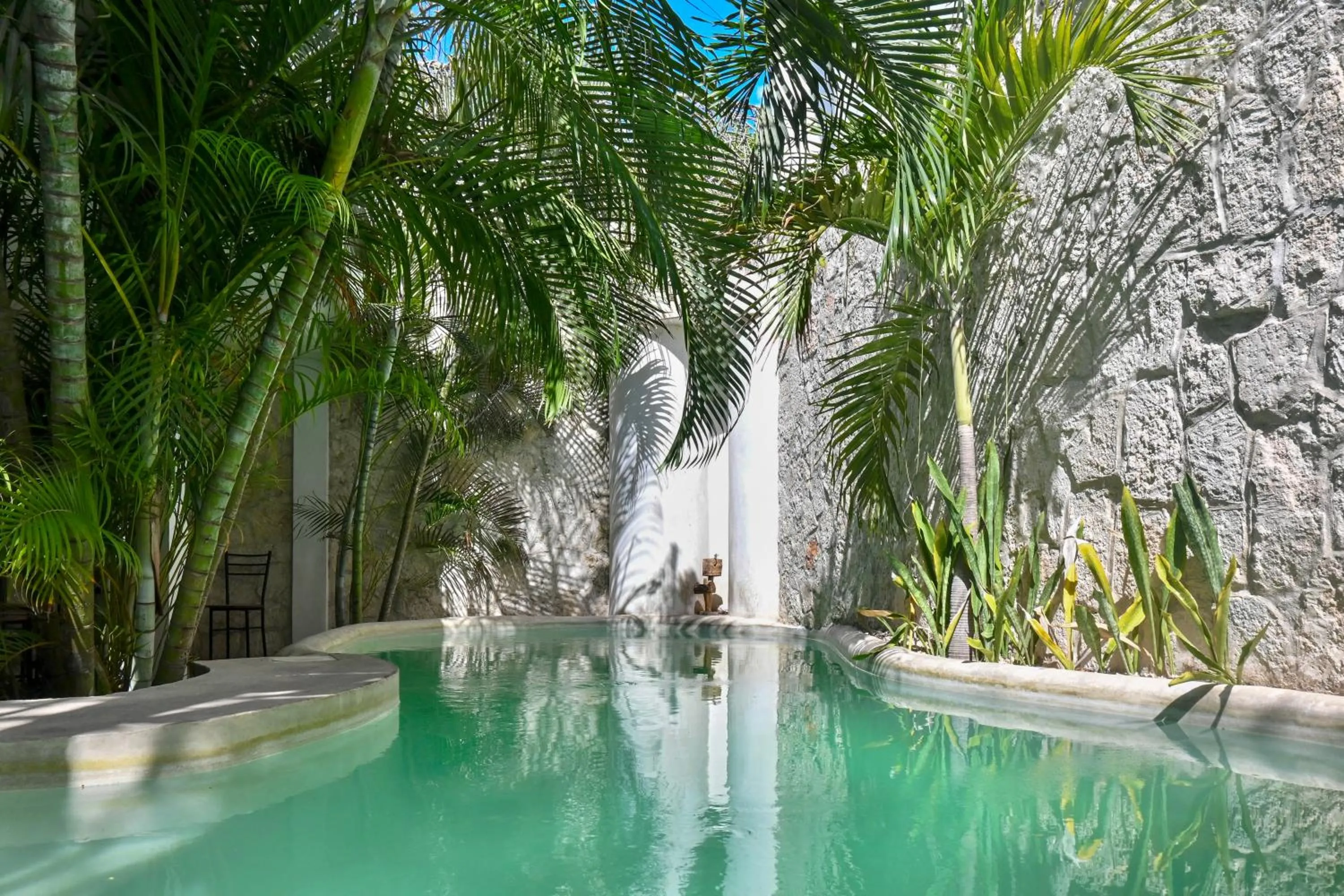 Swimming pool in Pacha Tulum Boutique Hotel