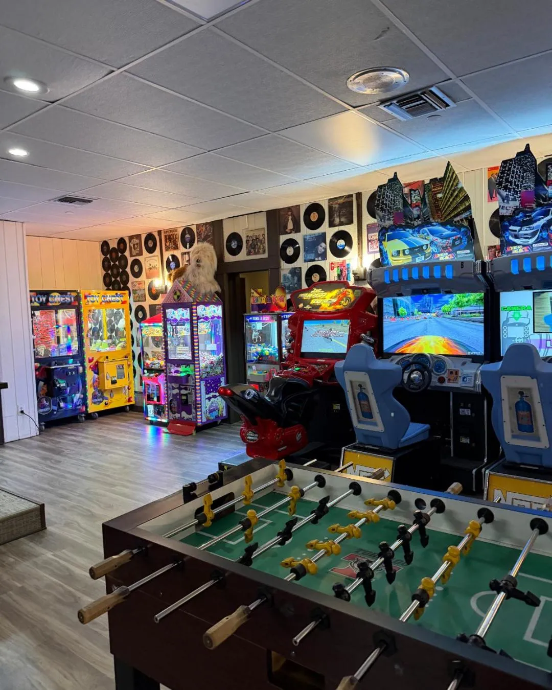 Game Room in Expedition Lodge Estes Park at Rocky Mtn National Park