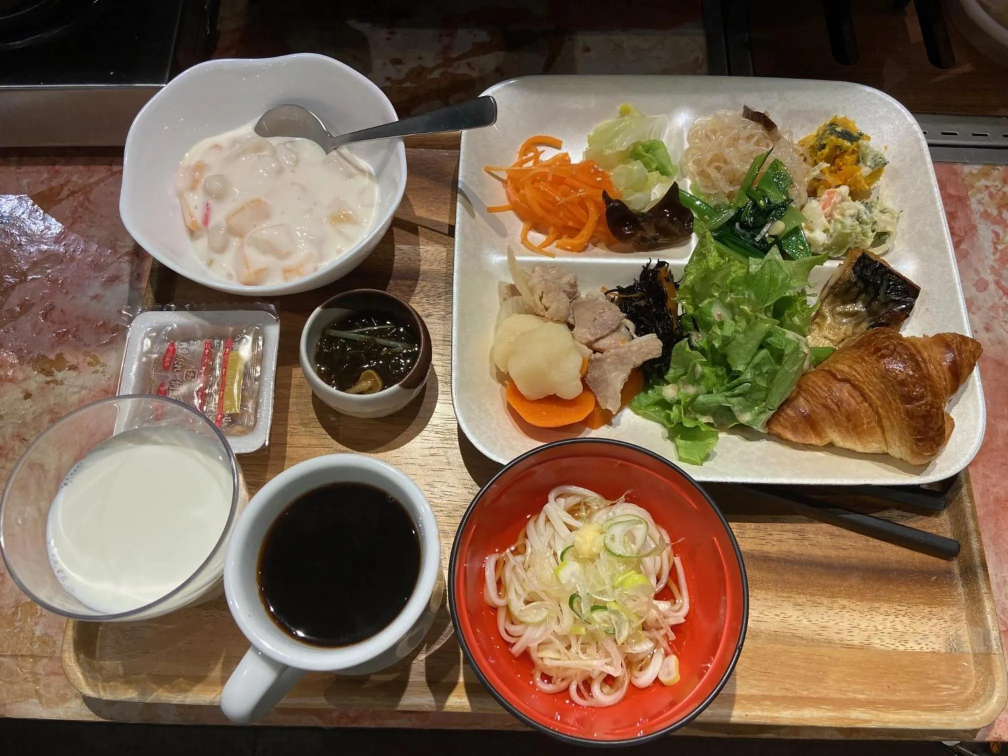 Breakfast in Meet Inn Narita