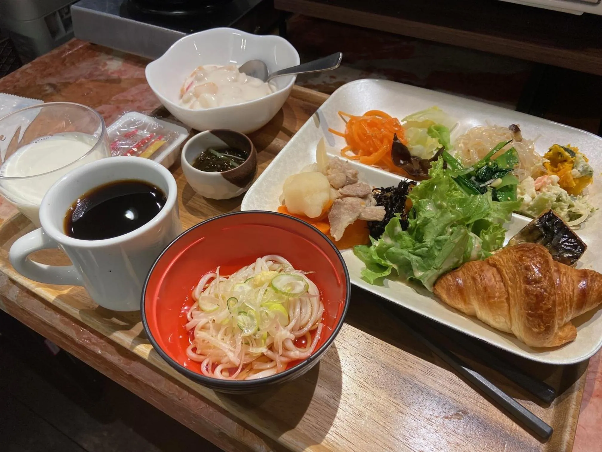 Breakfast in Meet Inn Narita