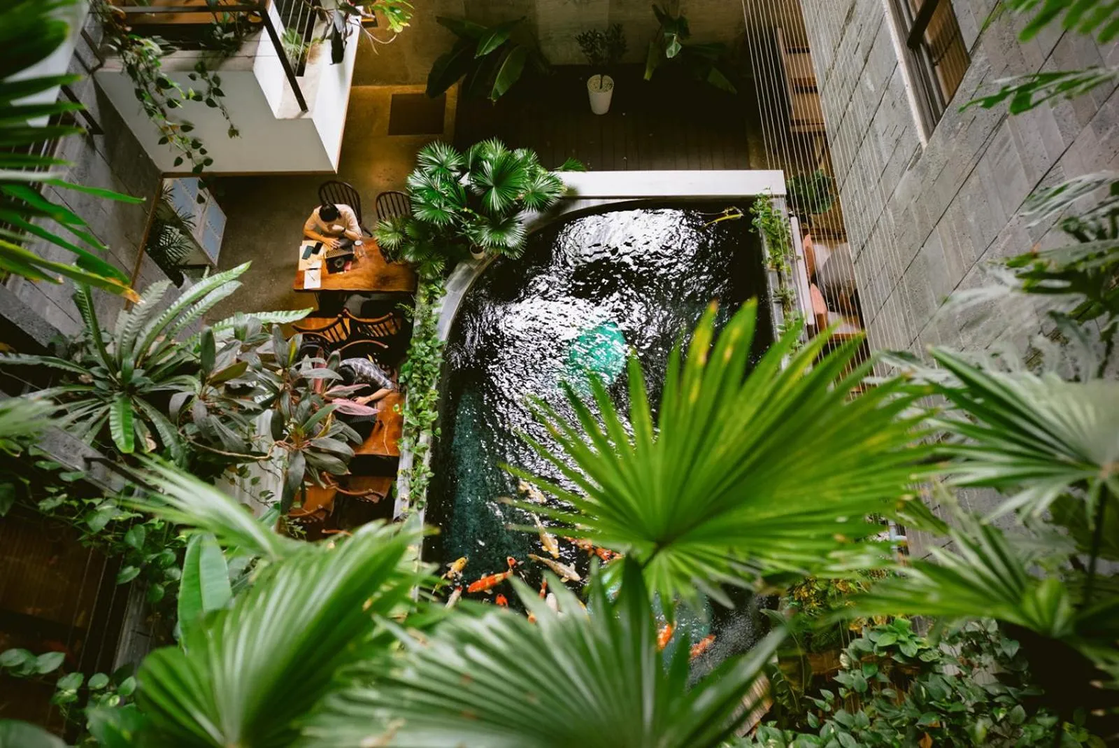 Garden view in LIVIE Da Nang Style