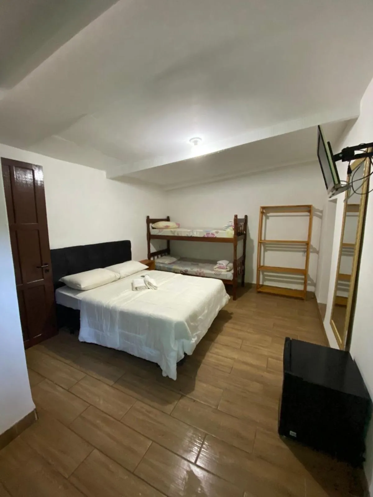 Bed in Pousada Ferradura Beach