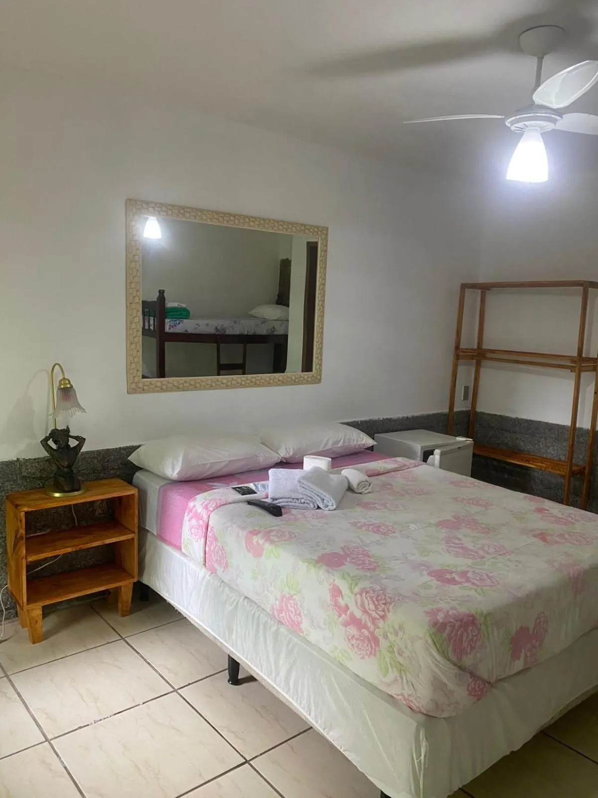 Bed in Pousada Ferradura Beach