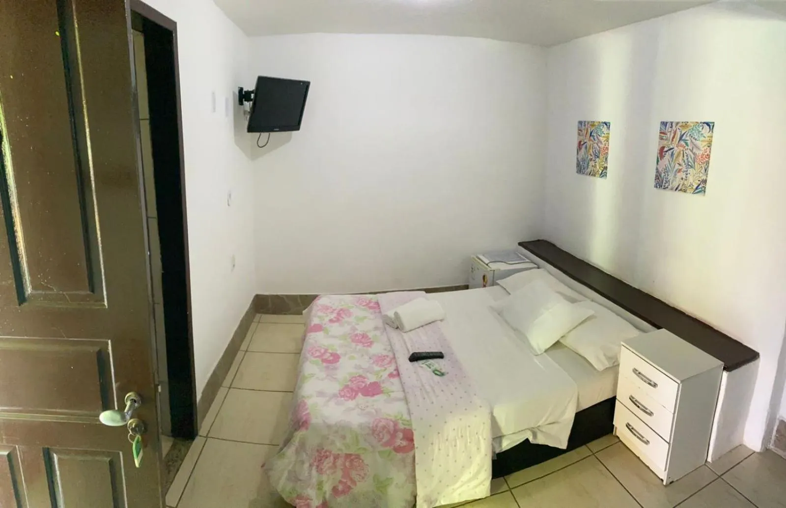 Bed in Pousada Ferradura Beach