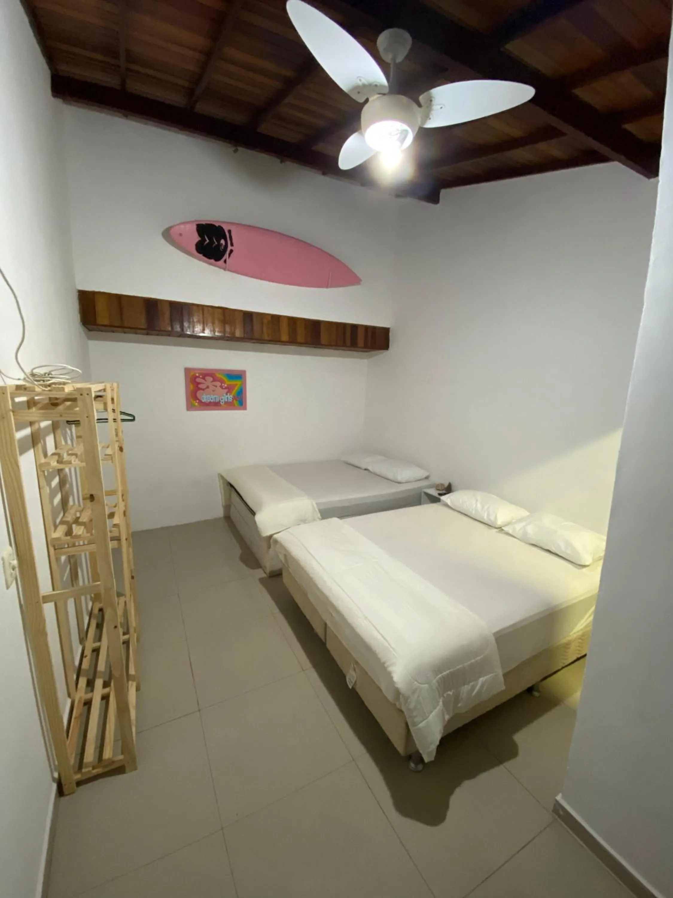 Bed in Pousada Ferradura Beach