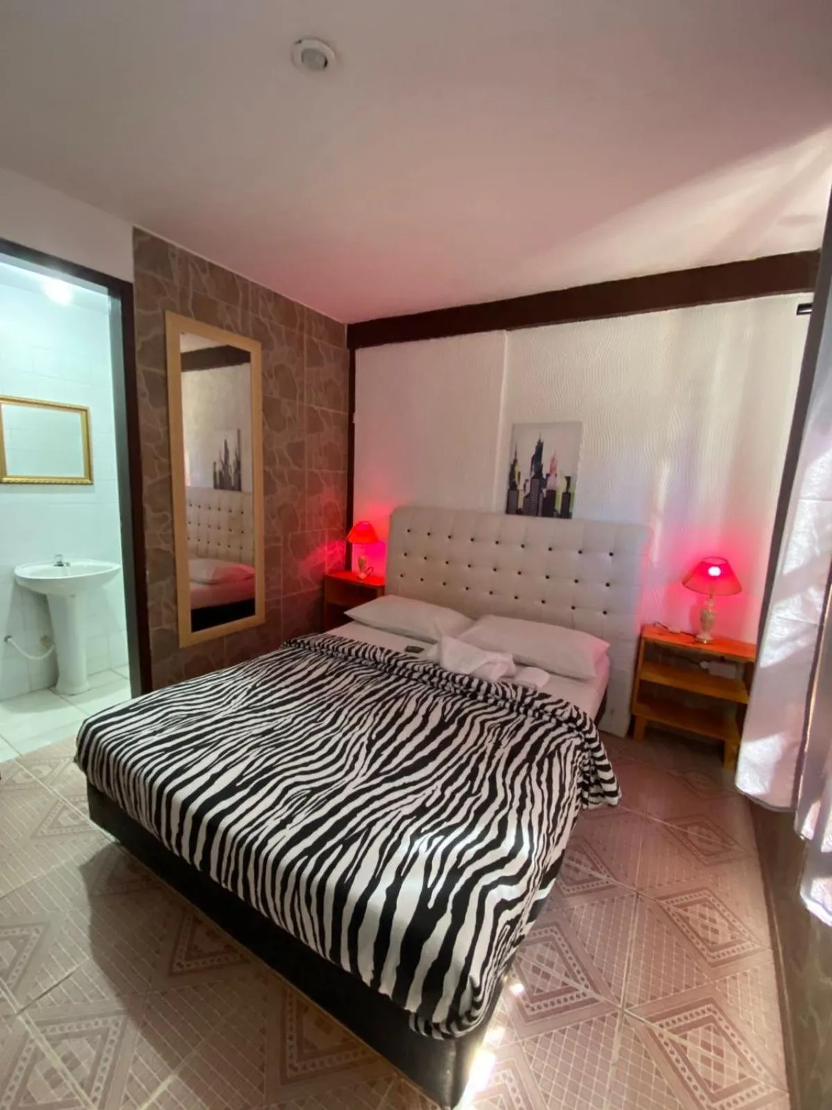 Bed in Pousada Ferradura Beach